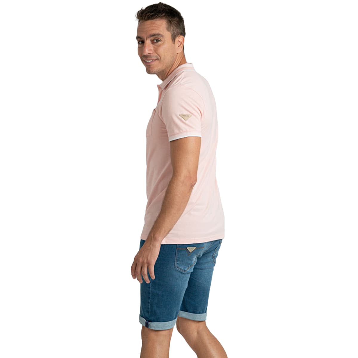 Men's Polo Shirts Privata Pink