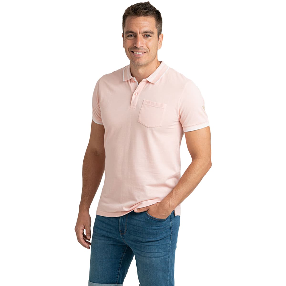 Men's Polo Shirts Privata Pink