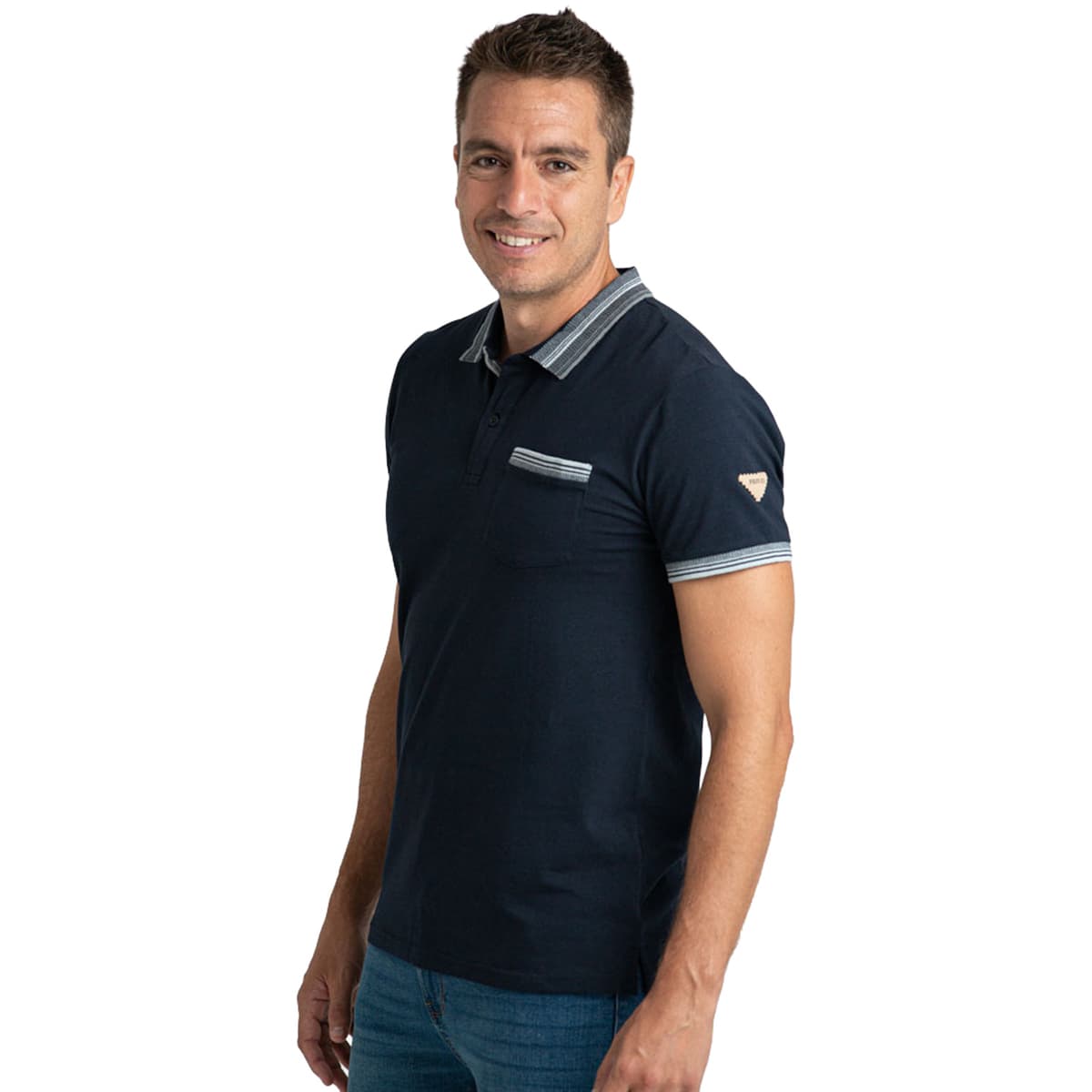 Men's Polo Shirts Privata Blue