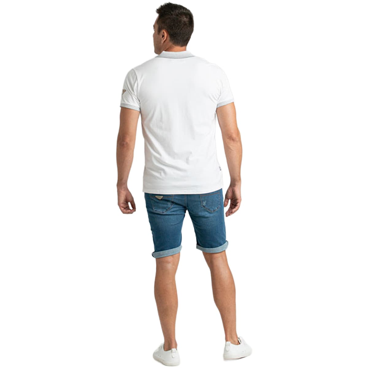 Men's Polo Shirts Privata White