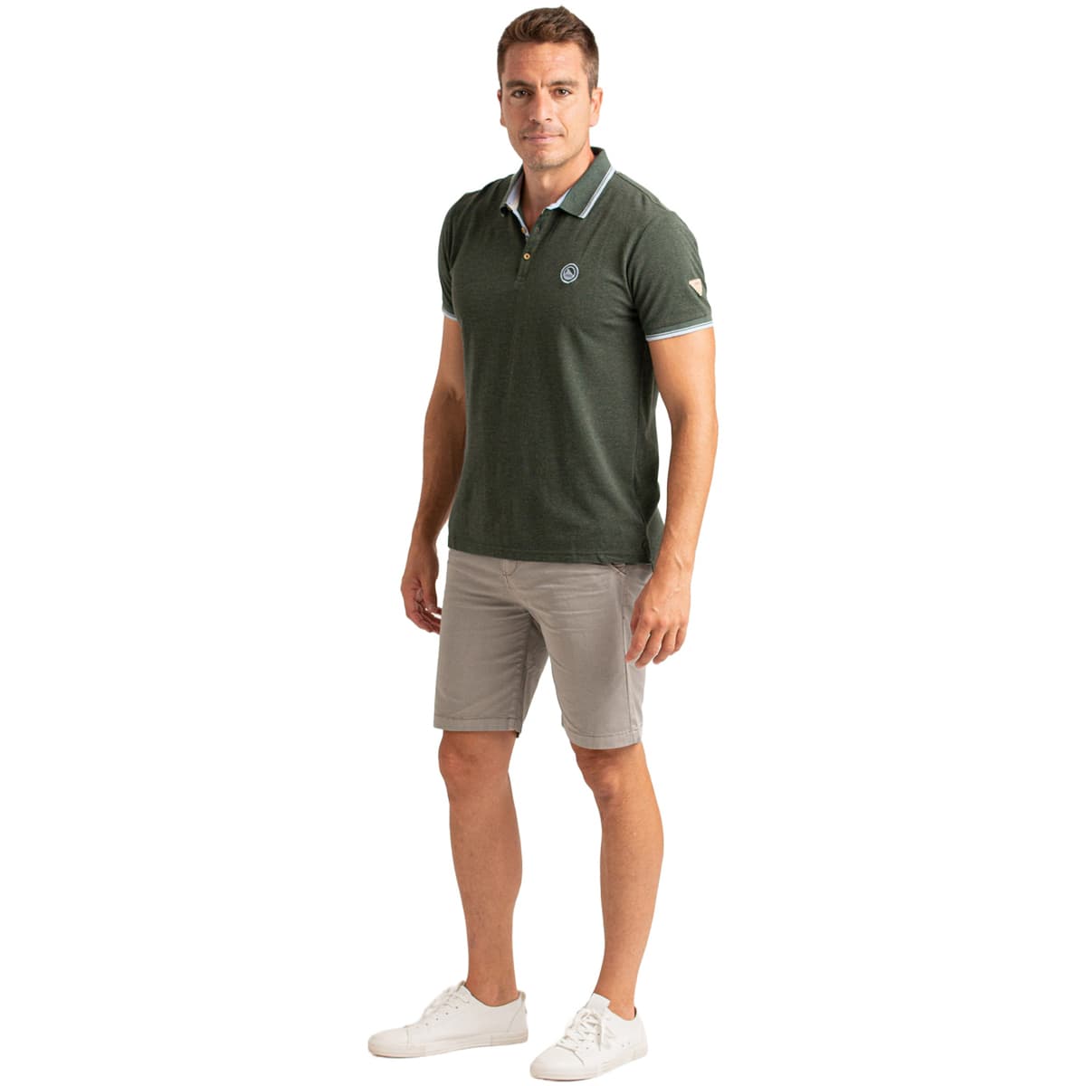 Men's Polo Shirts Privata Green