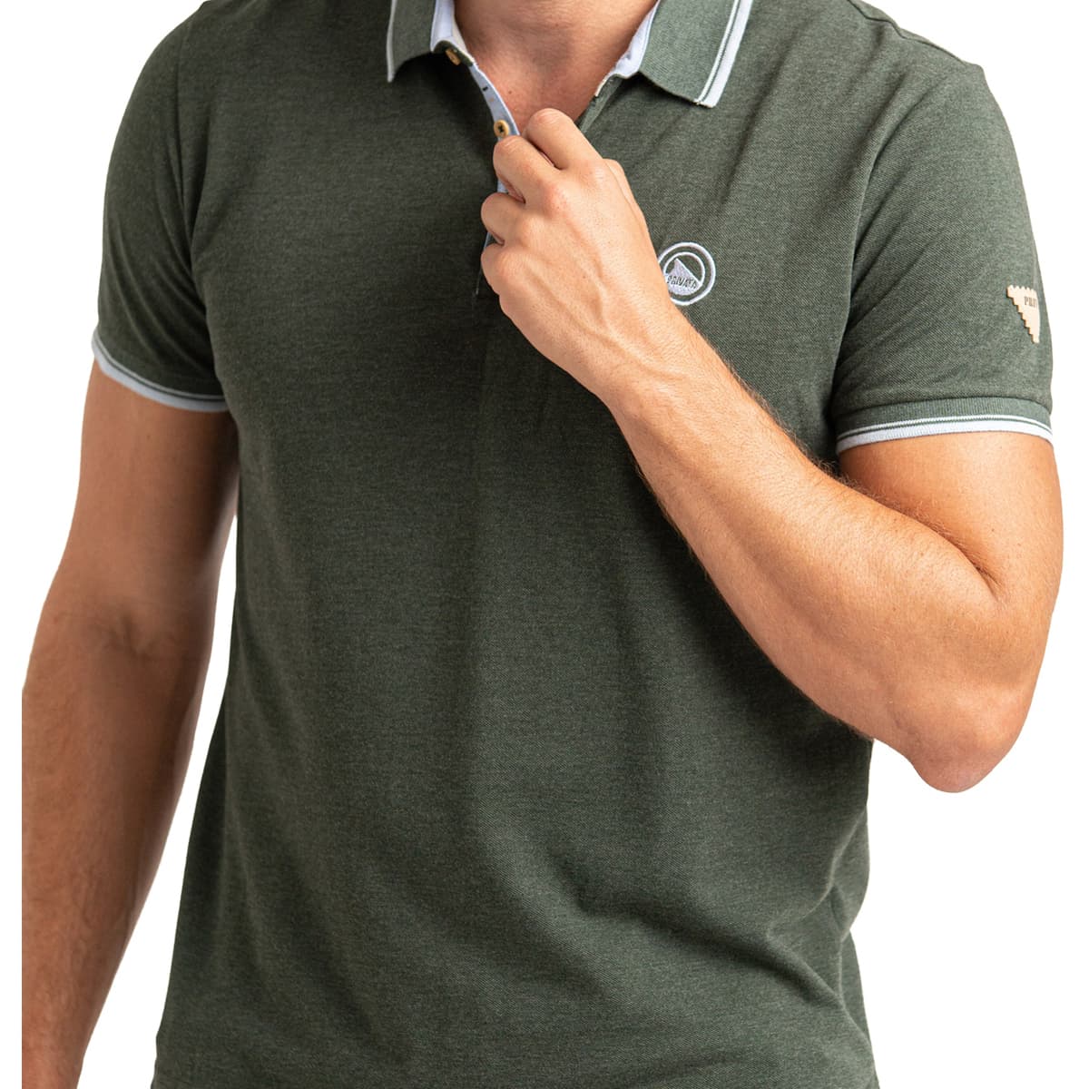 Men's Polo Shirts Privata Green