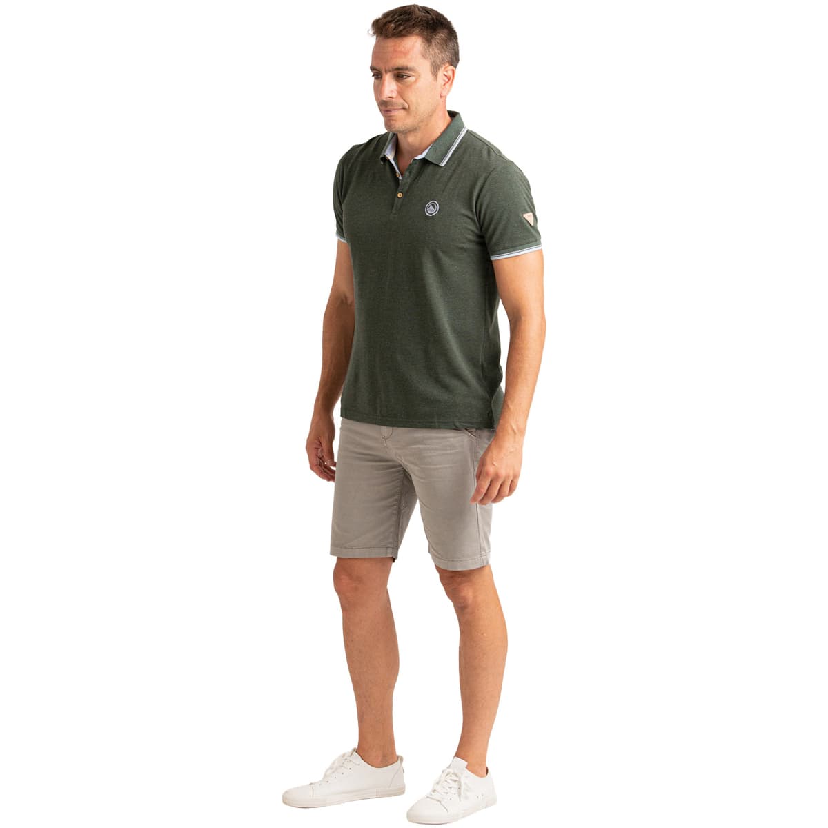 Men's Polo Shirts Privata Green