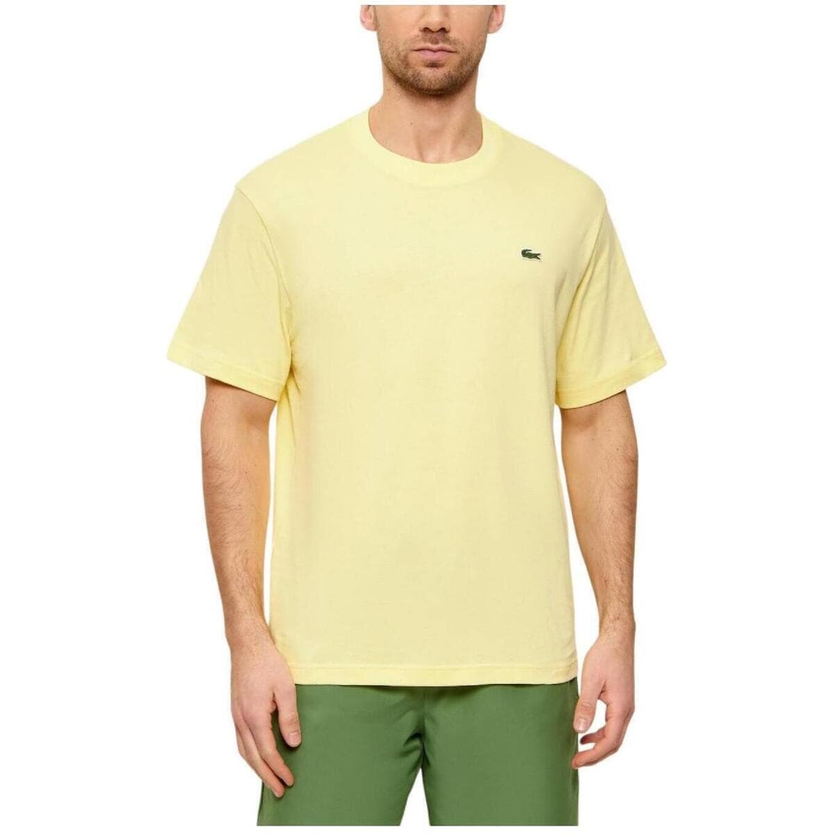 Men's T-Shirts Lacoste Yellow