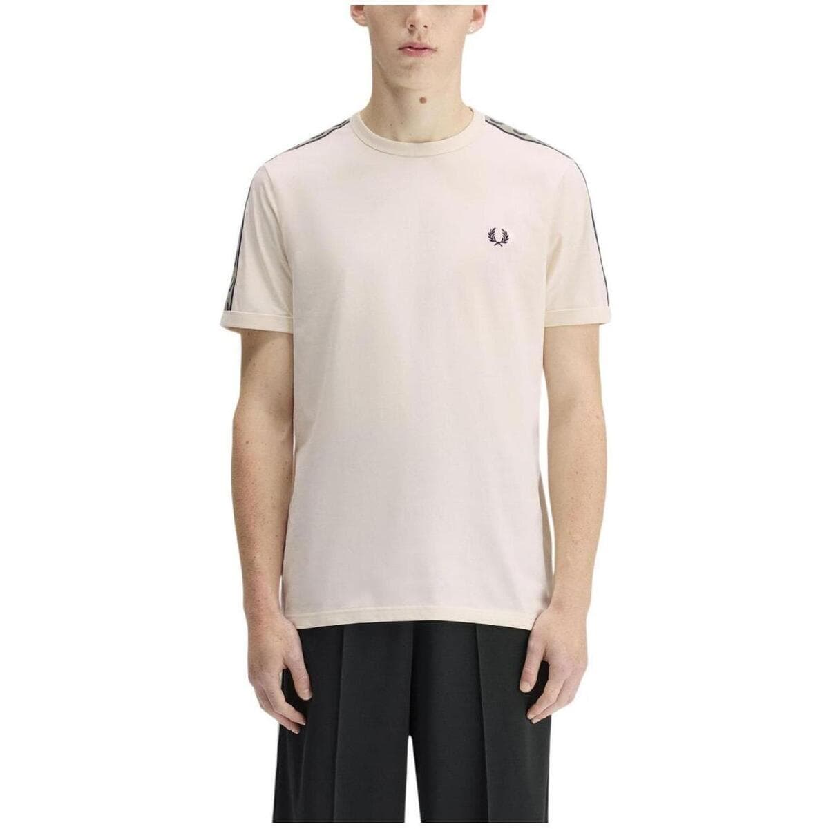 Men's T-Shirts Fred Perry Beige