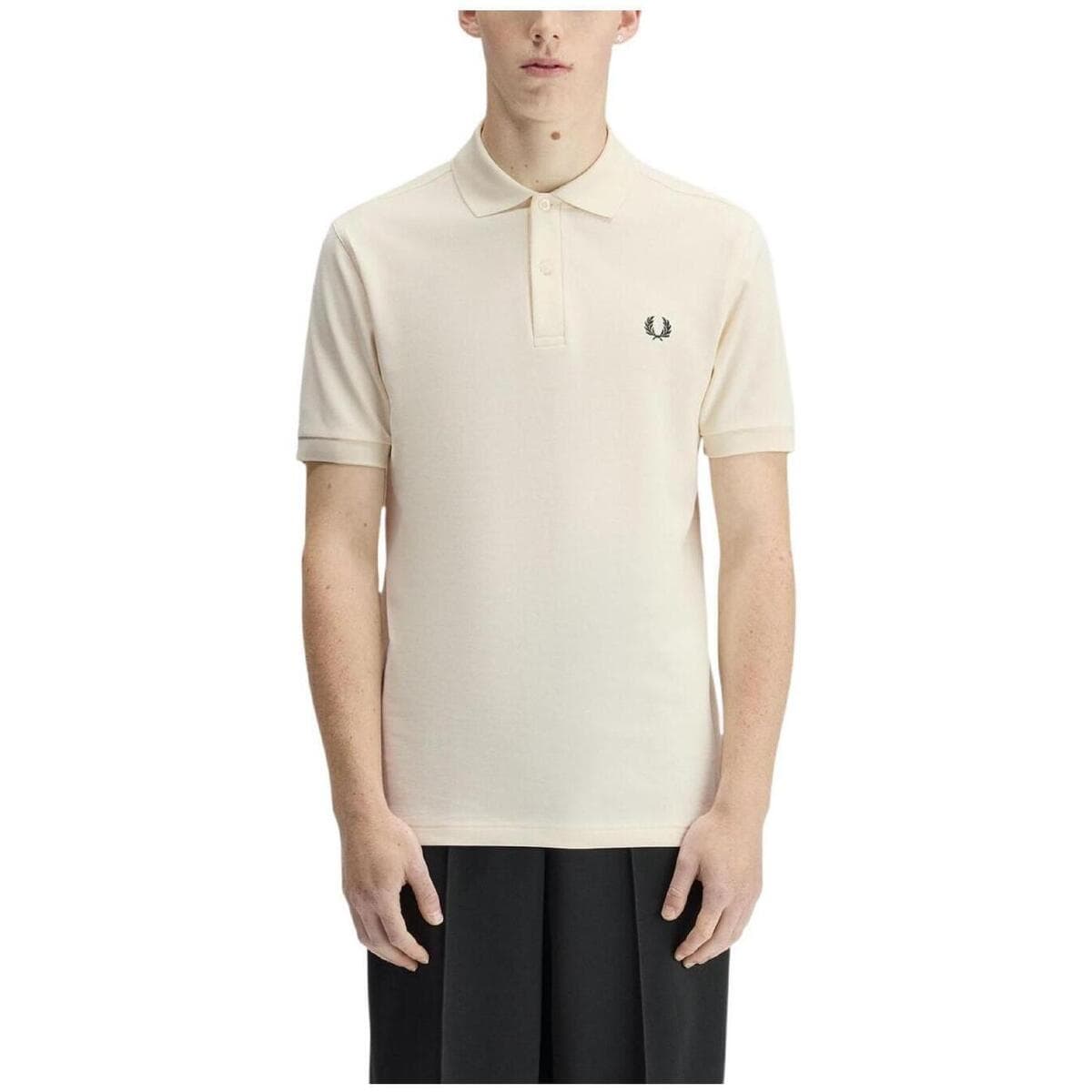 Men's Polo Shirts Fred Perry Beige