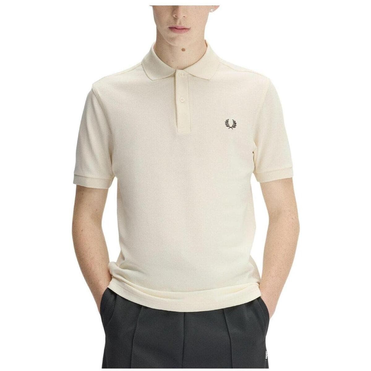 Men's Polo Shirts Fred Perry Beige