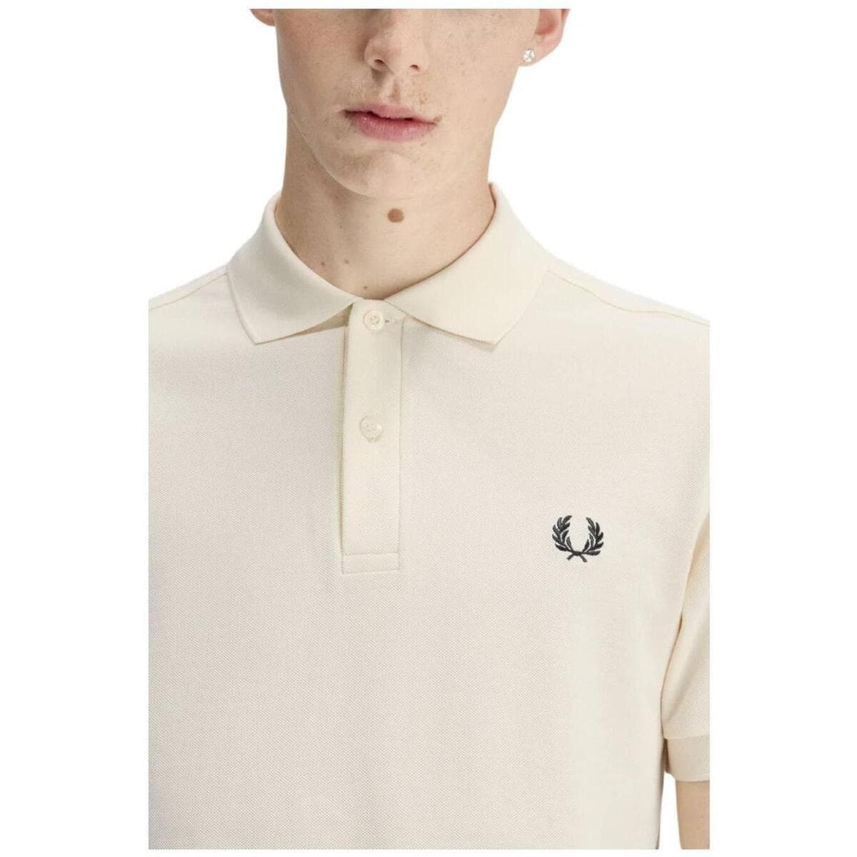 Men's Polo Shirts Fred Perry Beige