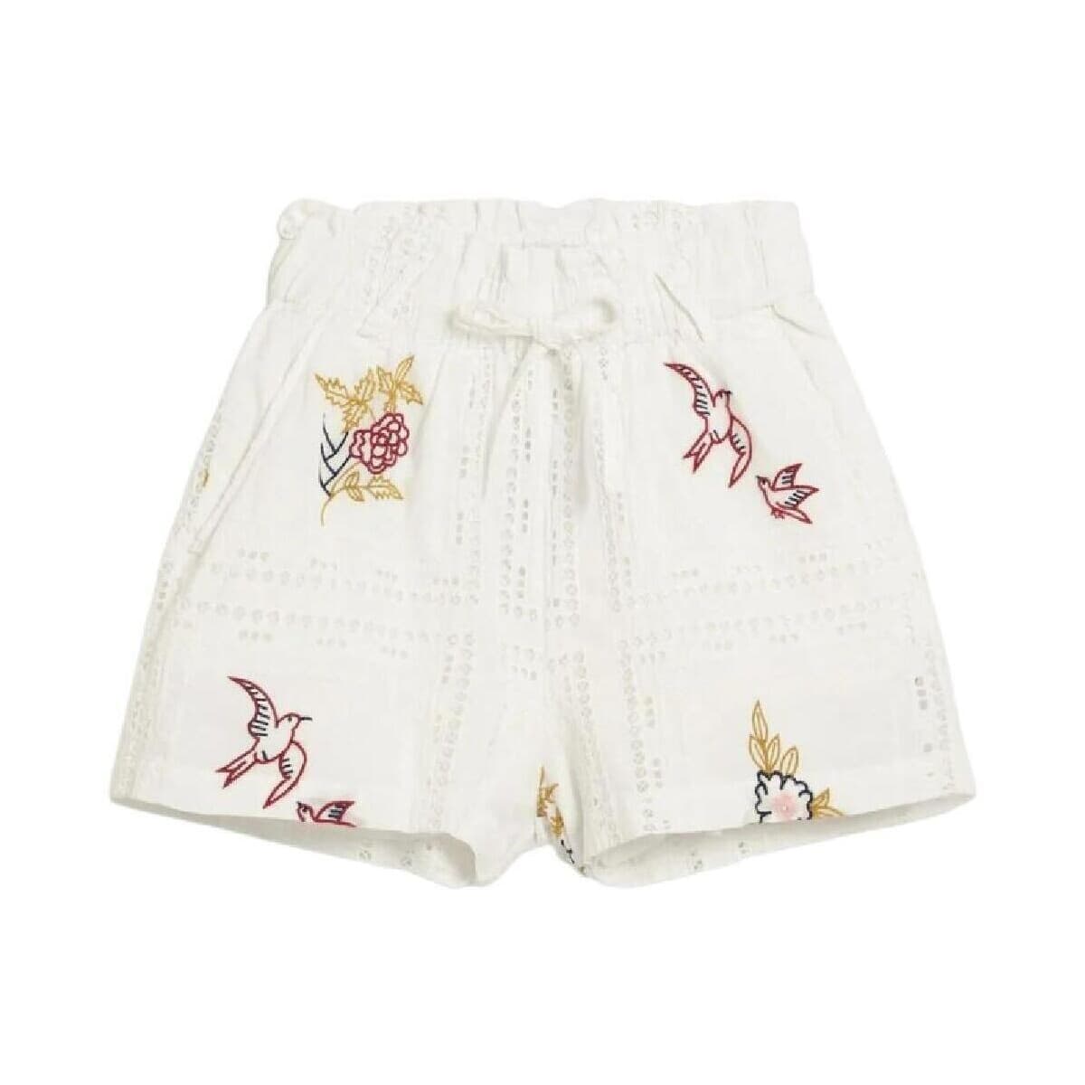 Women's Shorts Desigual White