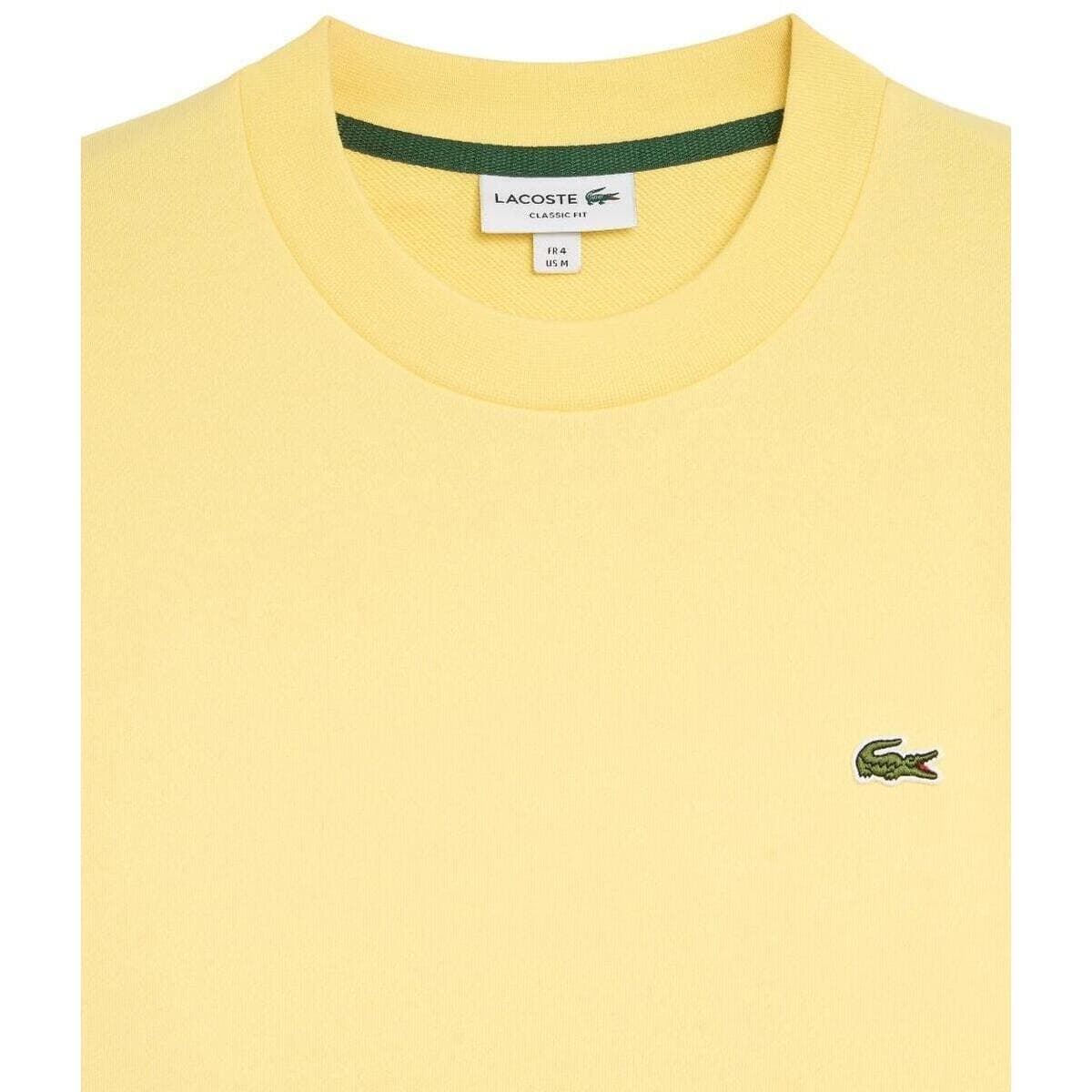 Men's Sports T-Shirts Lacoste Yellow