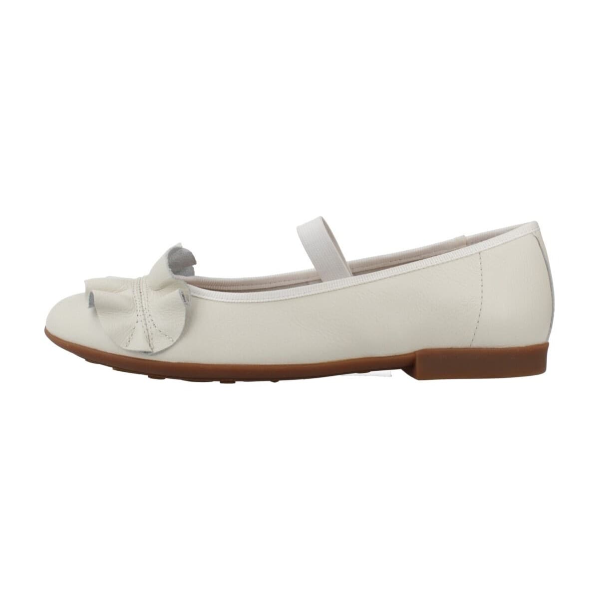 Girls' Dress Shoes Geox White