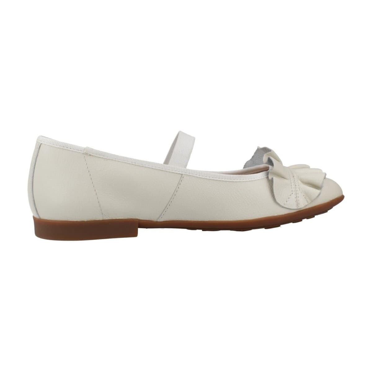 Girls' Dress Shoes Geox White