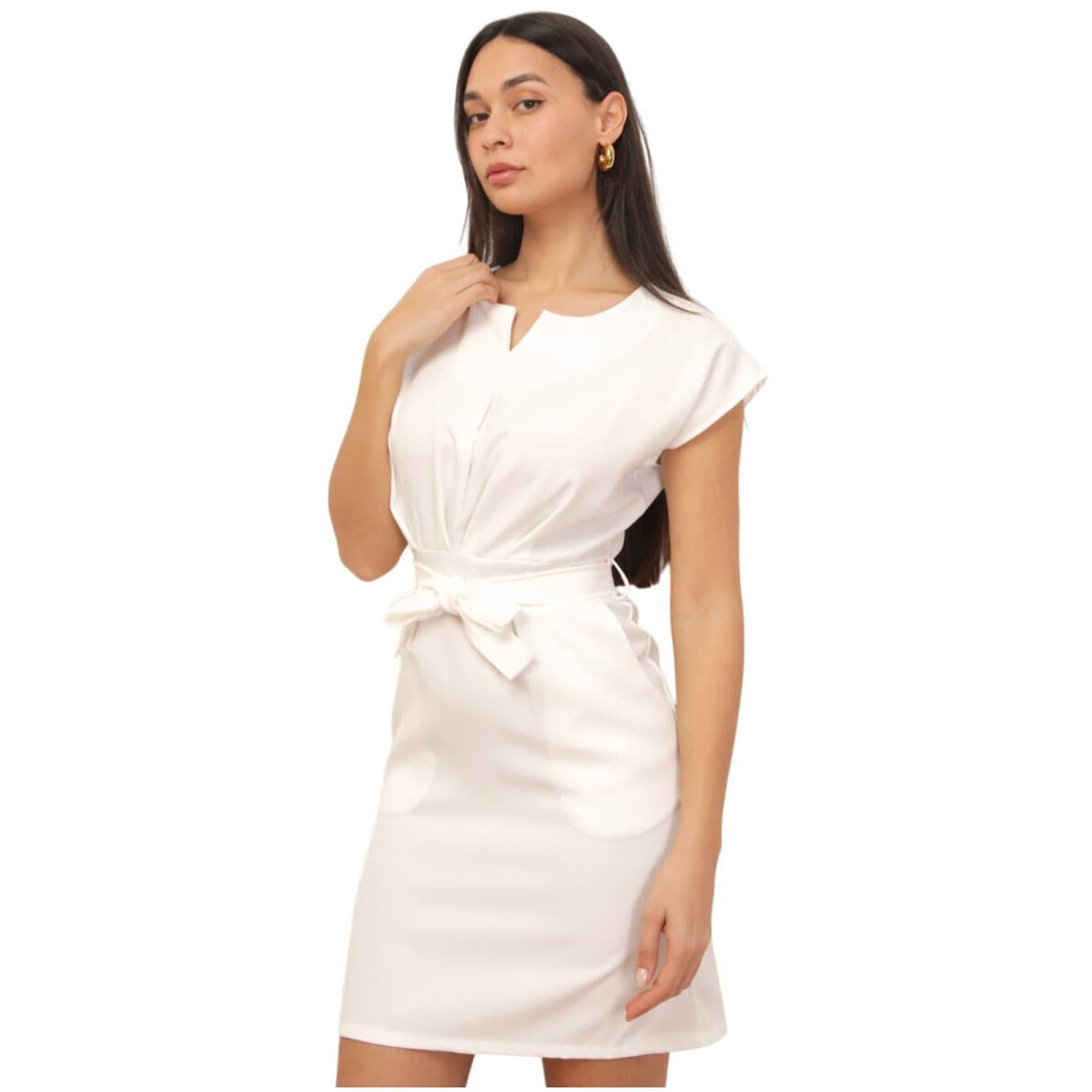 Κοντά Φορέματα La Modeuse 77634_P184102