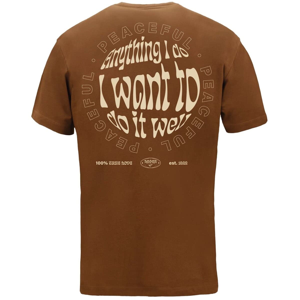 Men's T-Shirts Legea Brown