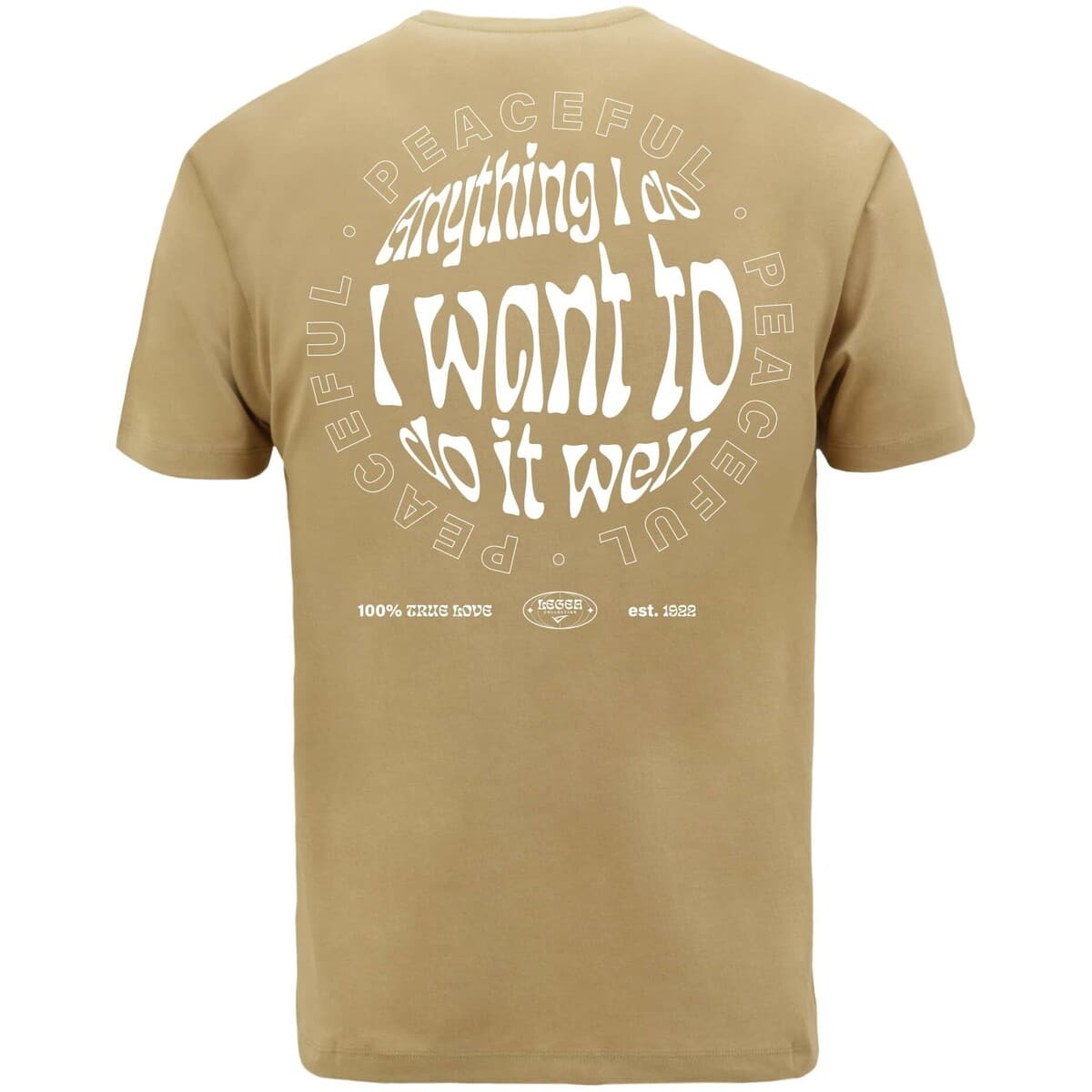 Men's T-Shirts Legea Brown