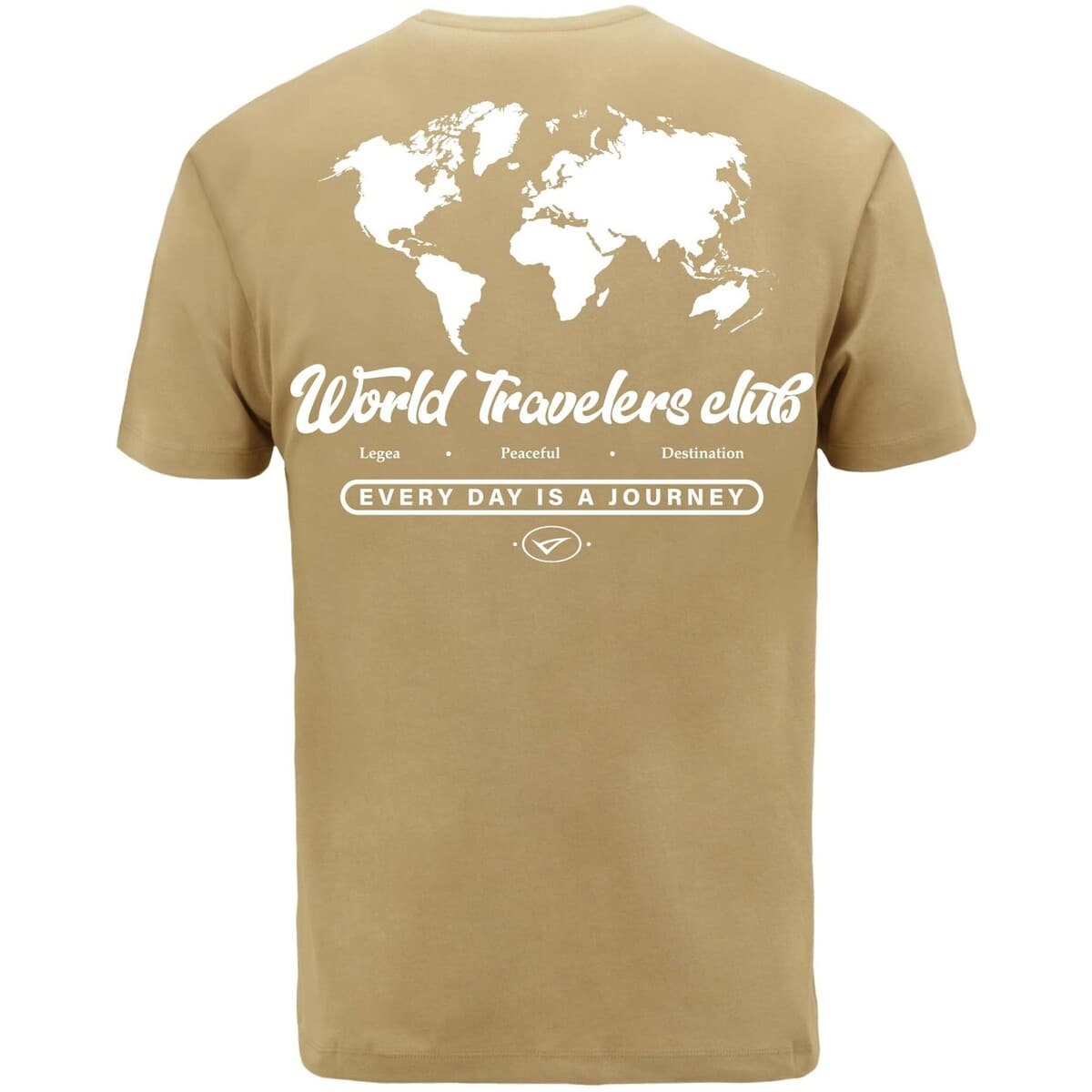 Men's T-Shirts Legea Brown