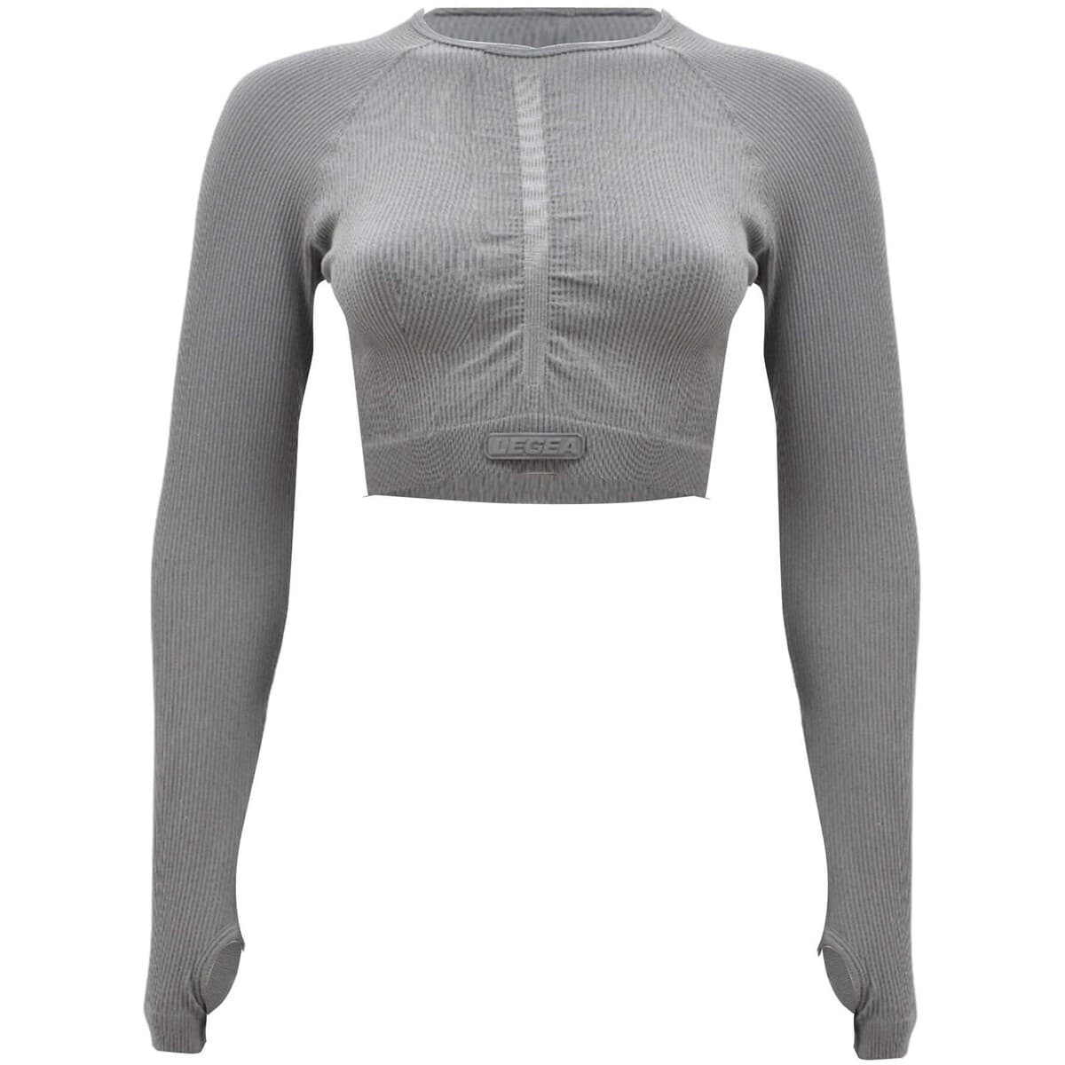 Women's Sports T-Shirts Legea Gray