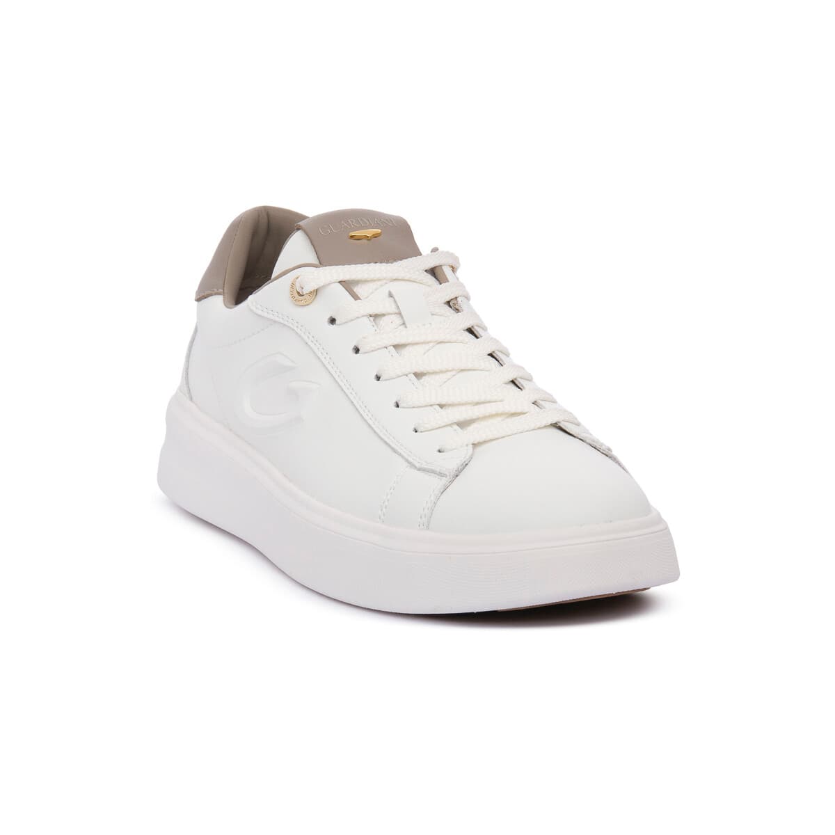 Men's Sneakers Alberto Guardiani White