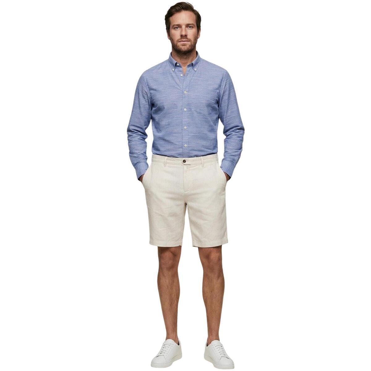 Men's Shorts Borghese White