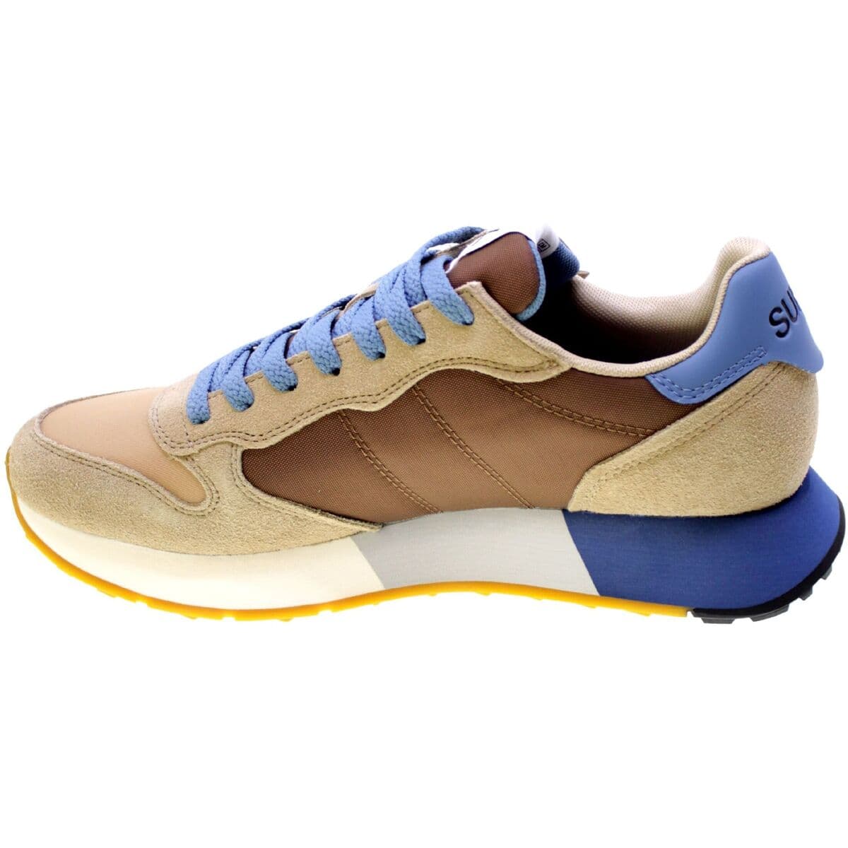 Men's Sneakers Sun68 Beige