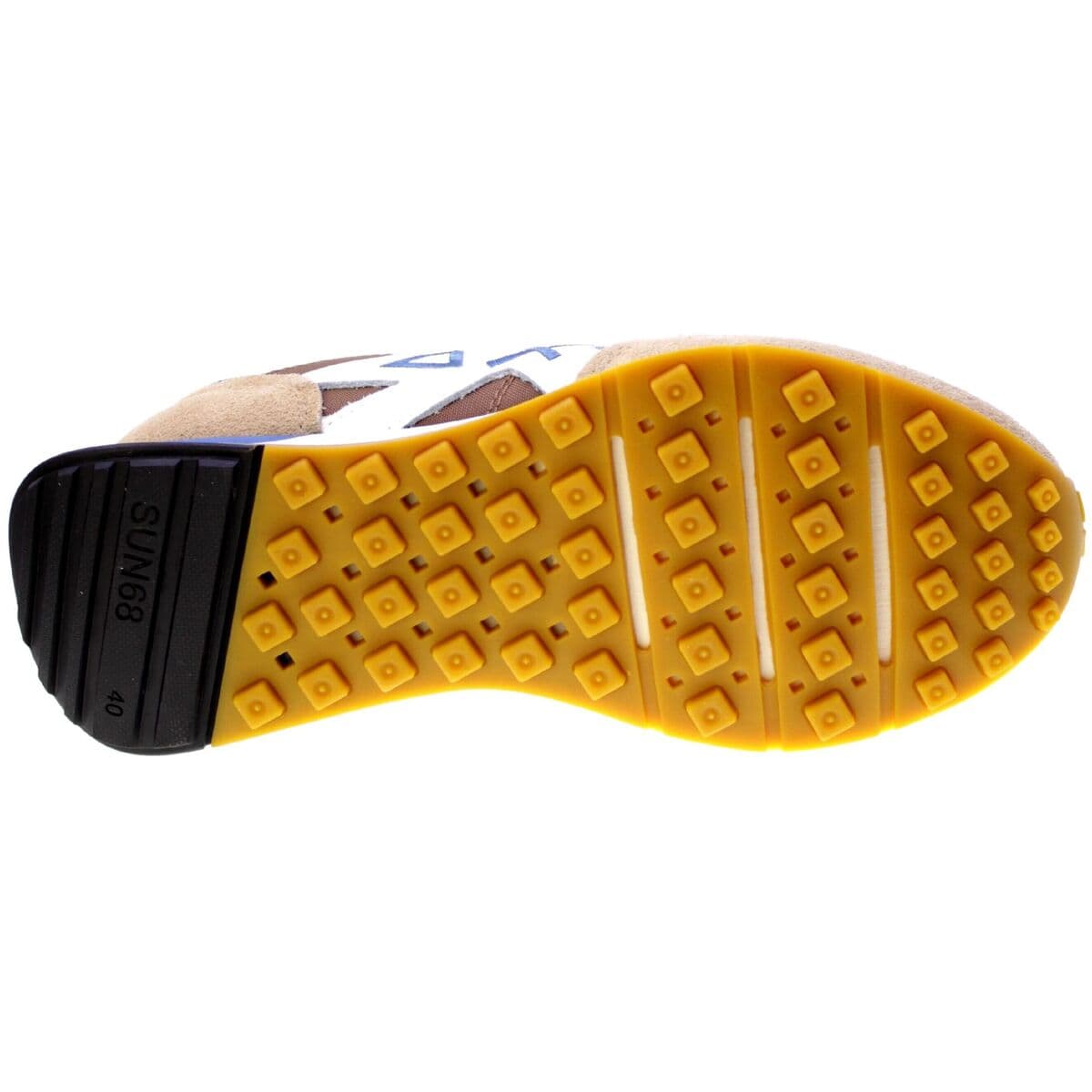 Men's Sneakers Sun68 Beige