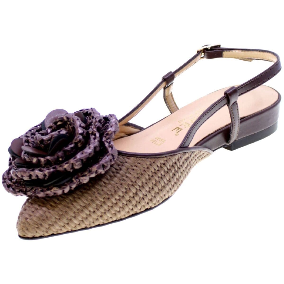 Women's Ballet Flats Nacree Brown