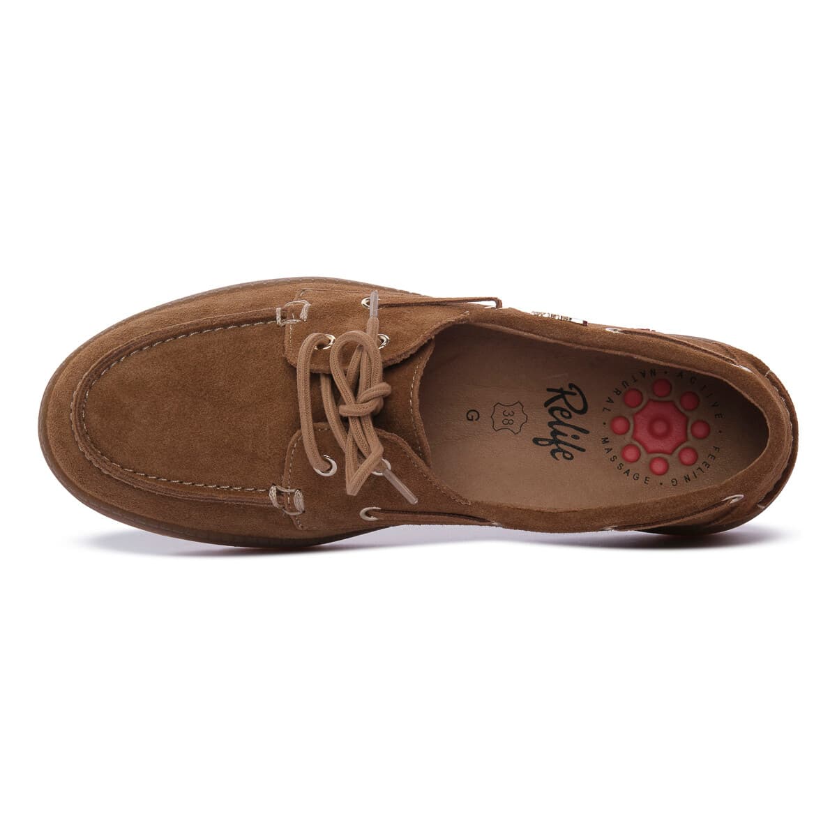 Women's Loafers Relife Brown