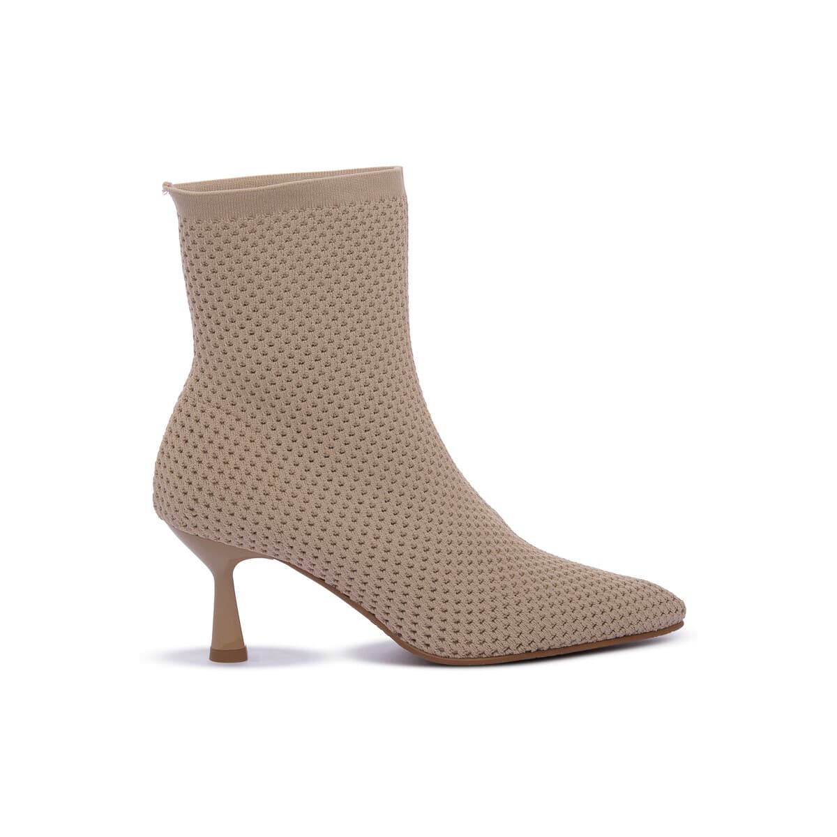 Women's Boots Miss Elastic Beige