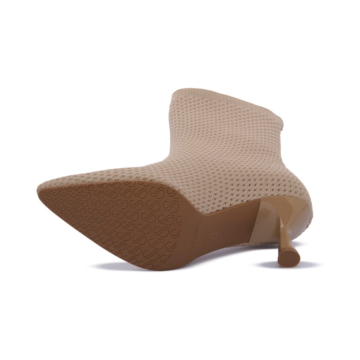 Women's Boots Miss Elastic Beige