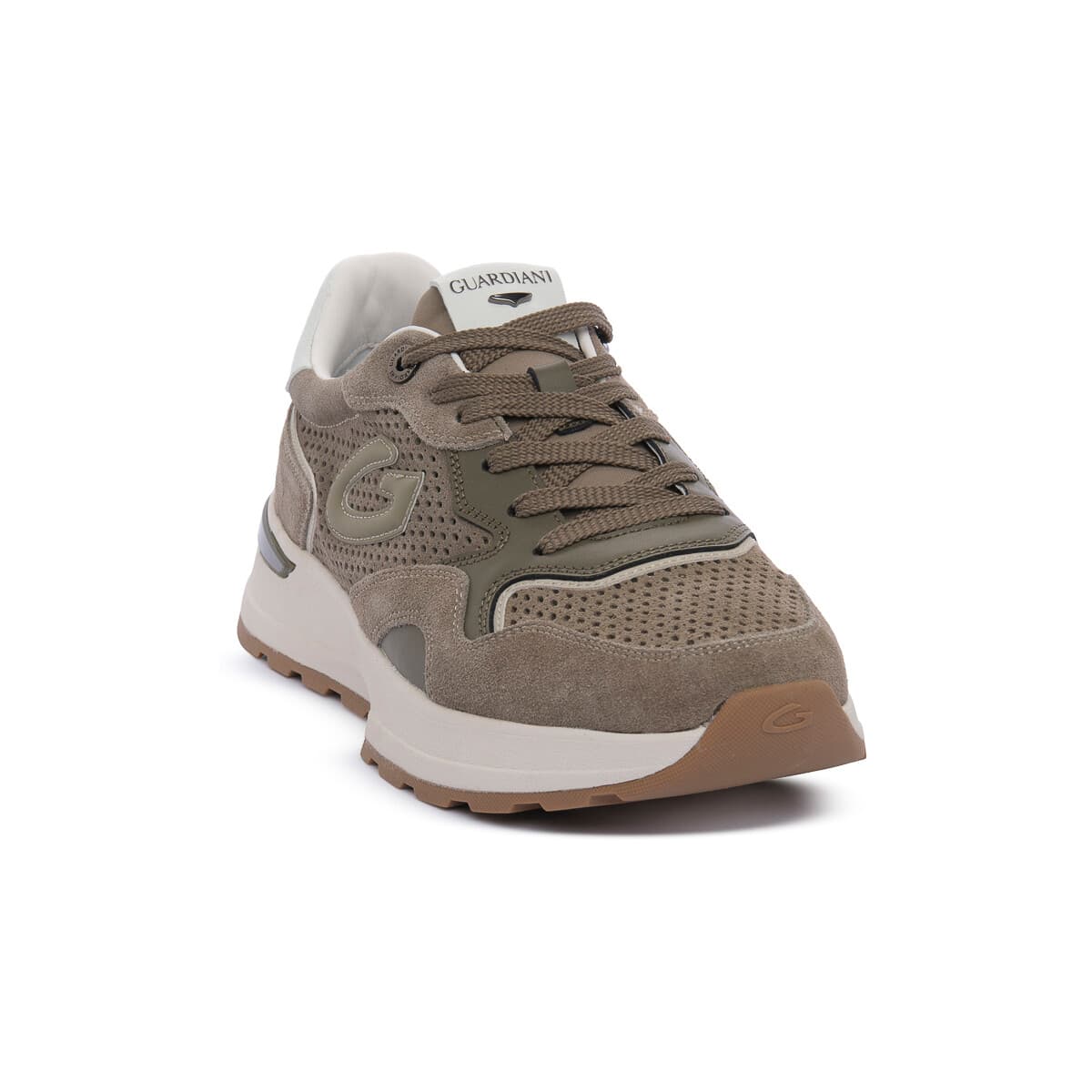 Men's Sneakers Alberto Guardiani Beige