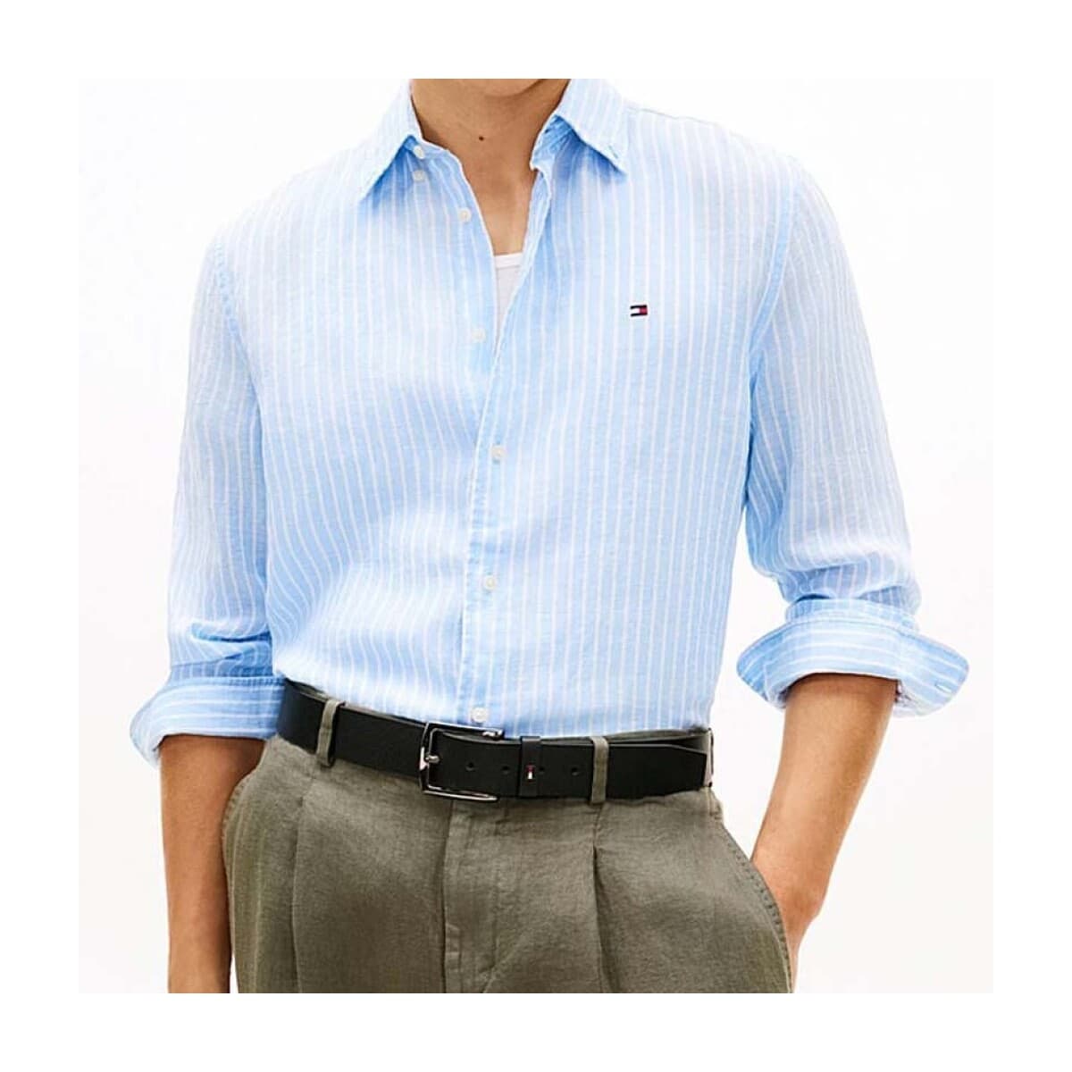 Men's Shirts Tommy Hilfiger Blue