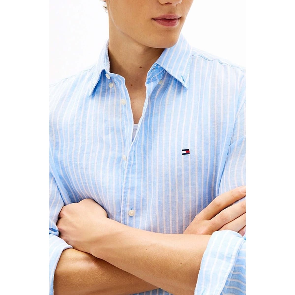 Men's Shirts Tommy Hilfiger Blue