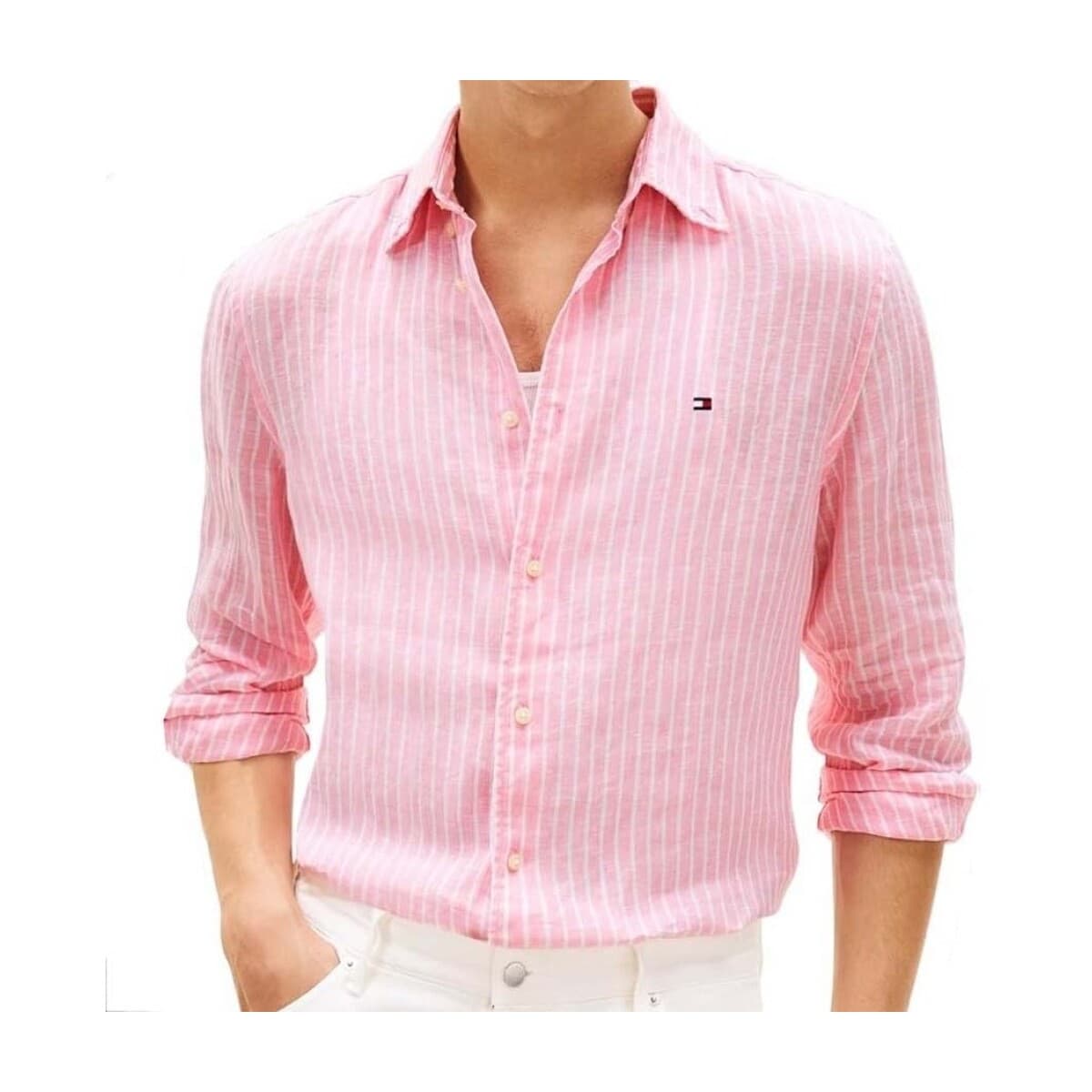 Men's Shirts Tommy Hilfiger Pink