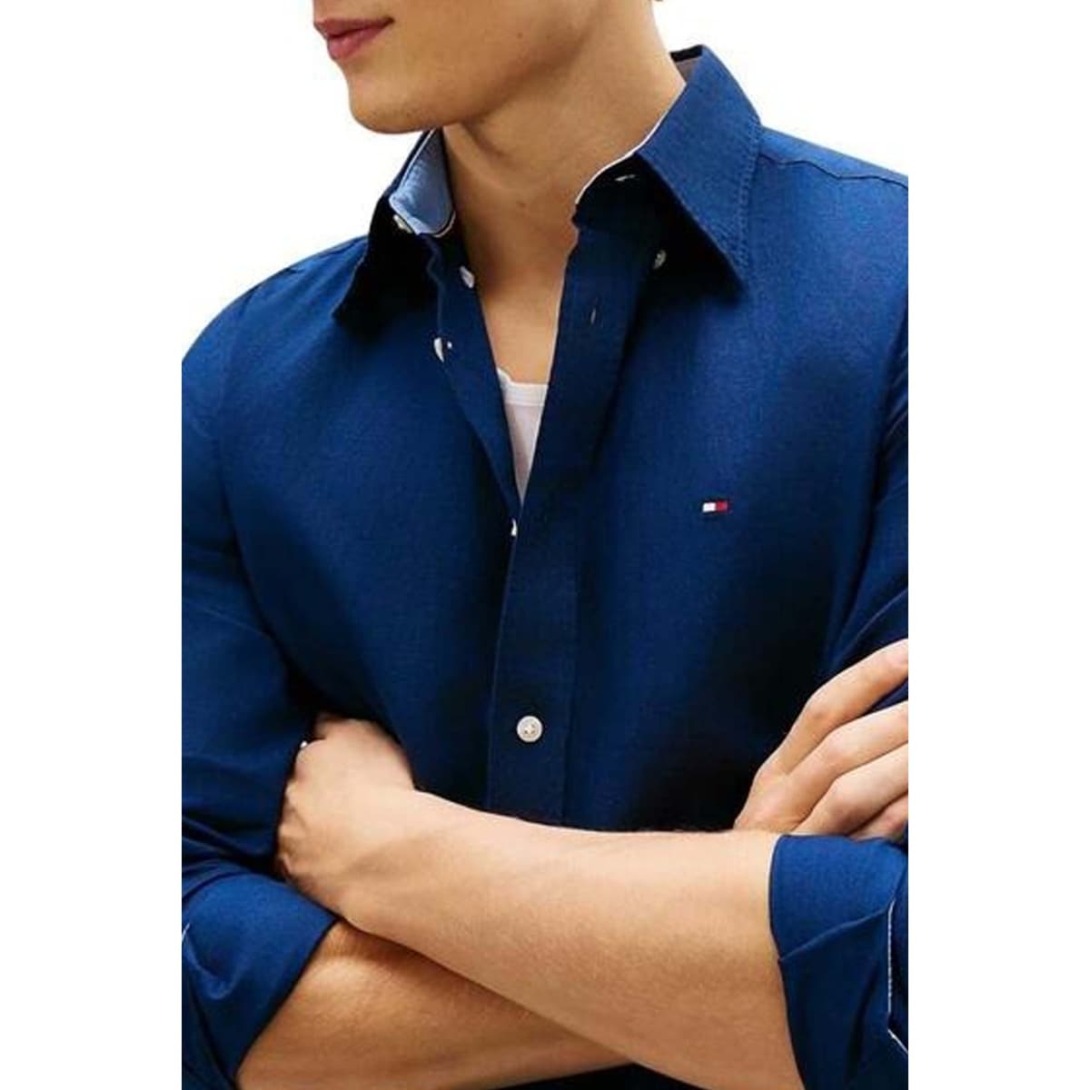 Men's Shirts Tommy Hilfiger Blue