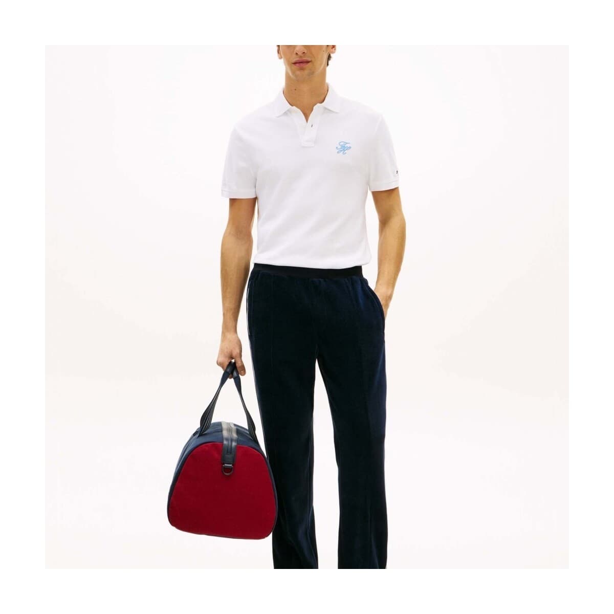 Men's Polo Shirts Tommy Hilfiger White