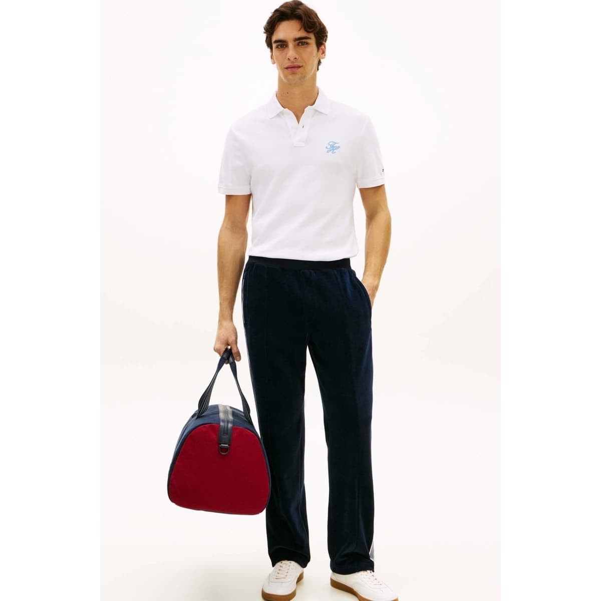 Men's Polo Shirts Tommy Hilfiger White