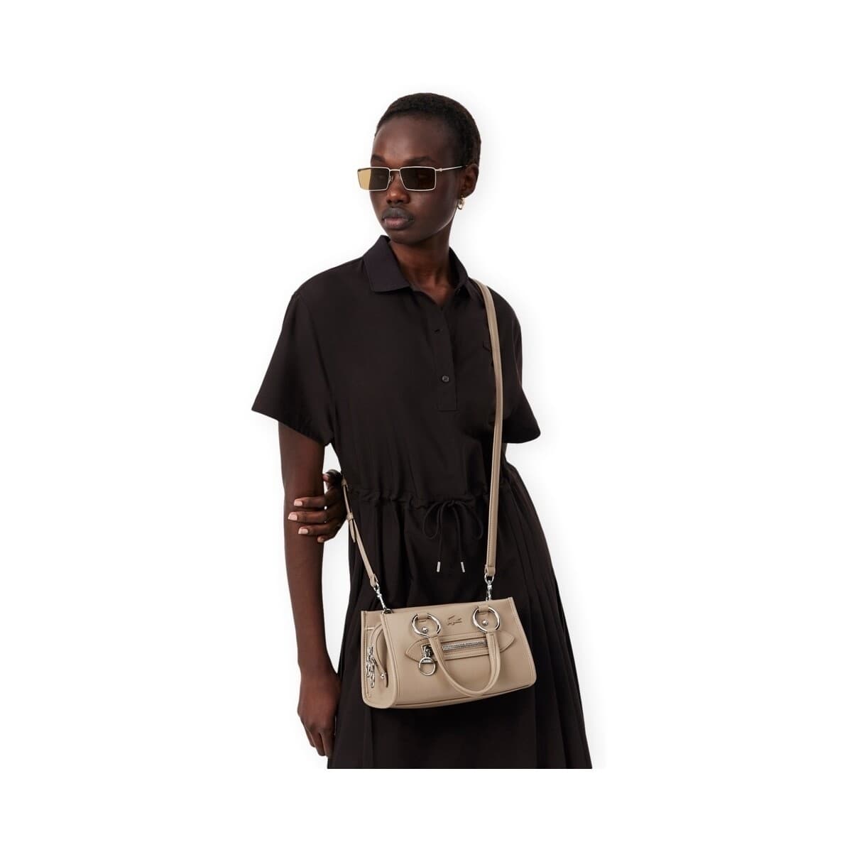 Women's Shoulder Bags Lacoste Beige