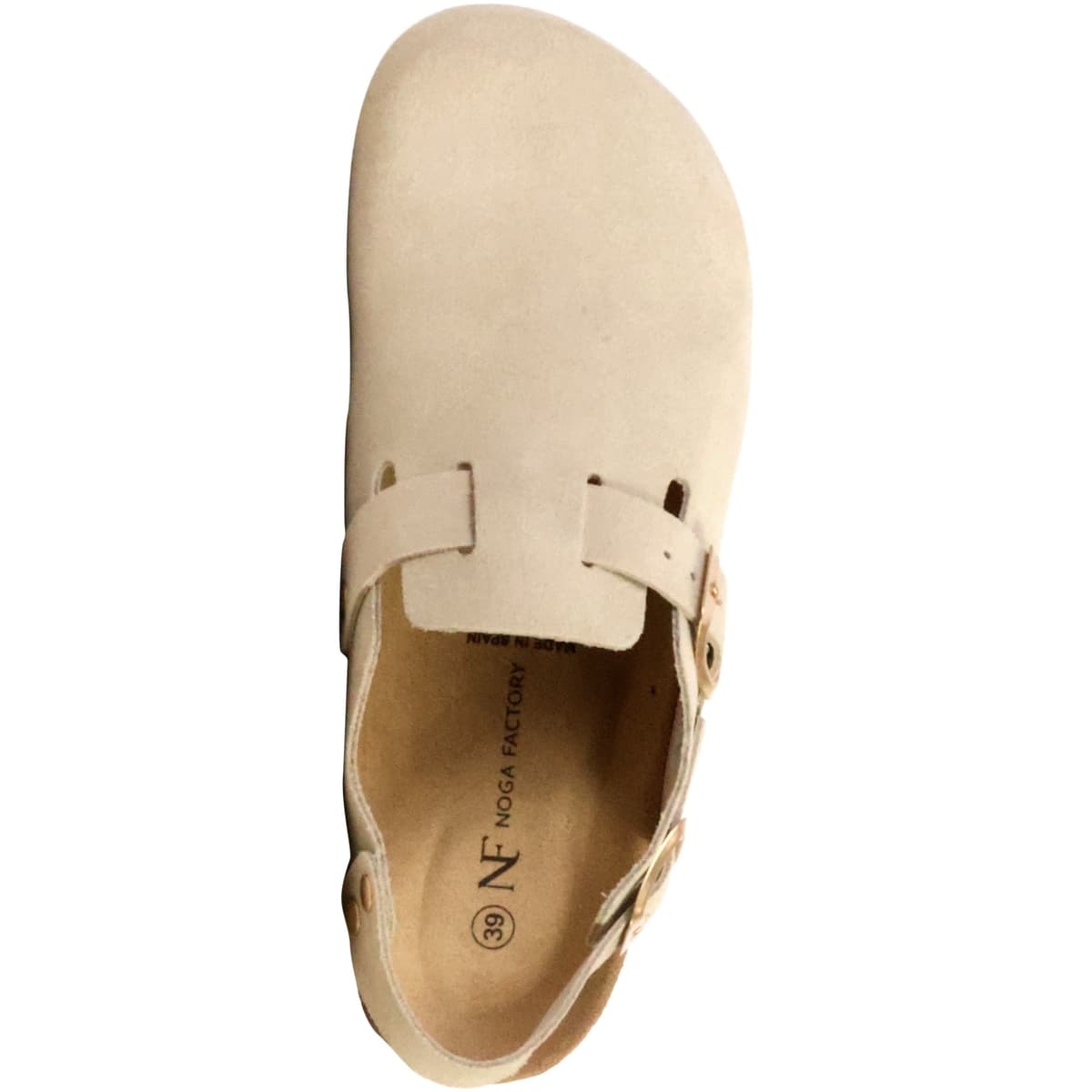 Women's Clogs The Divine Factory Beige