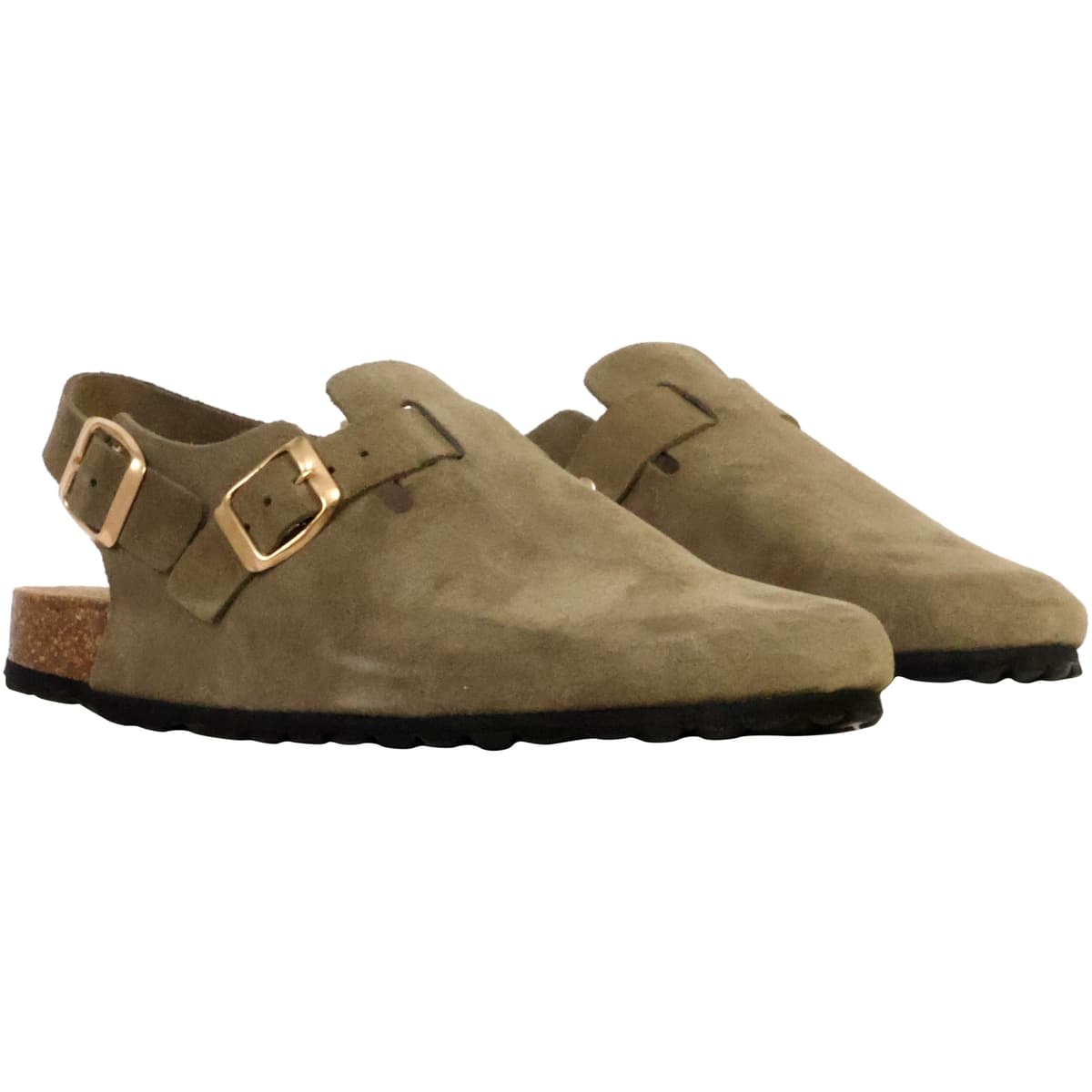 Women's Clogs The Divine Factory Khaki
