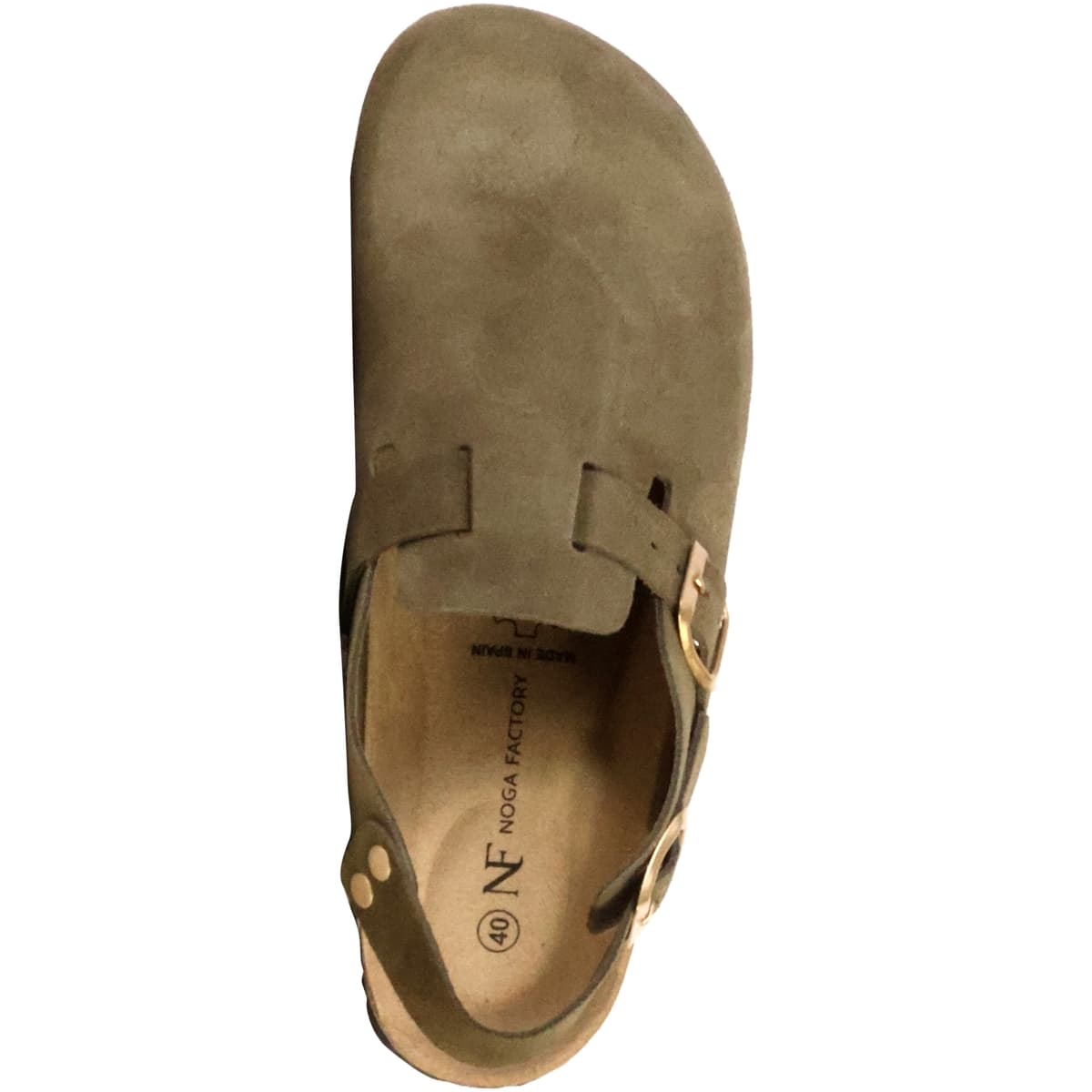 Women's Clogs The Divine Factory Khaki