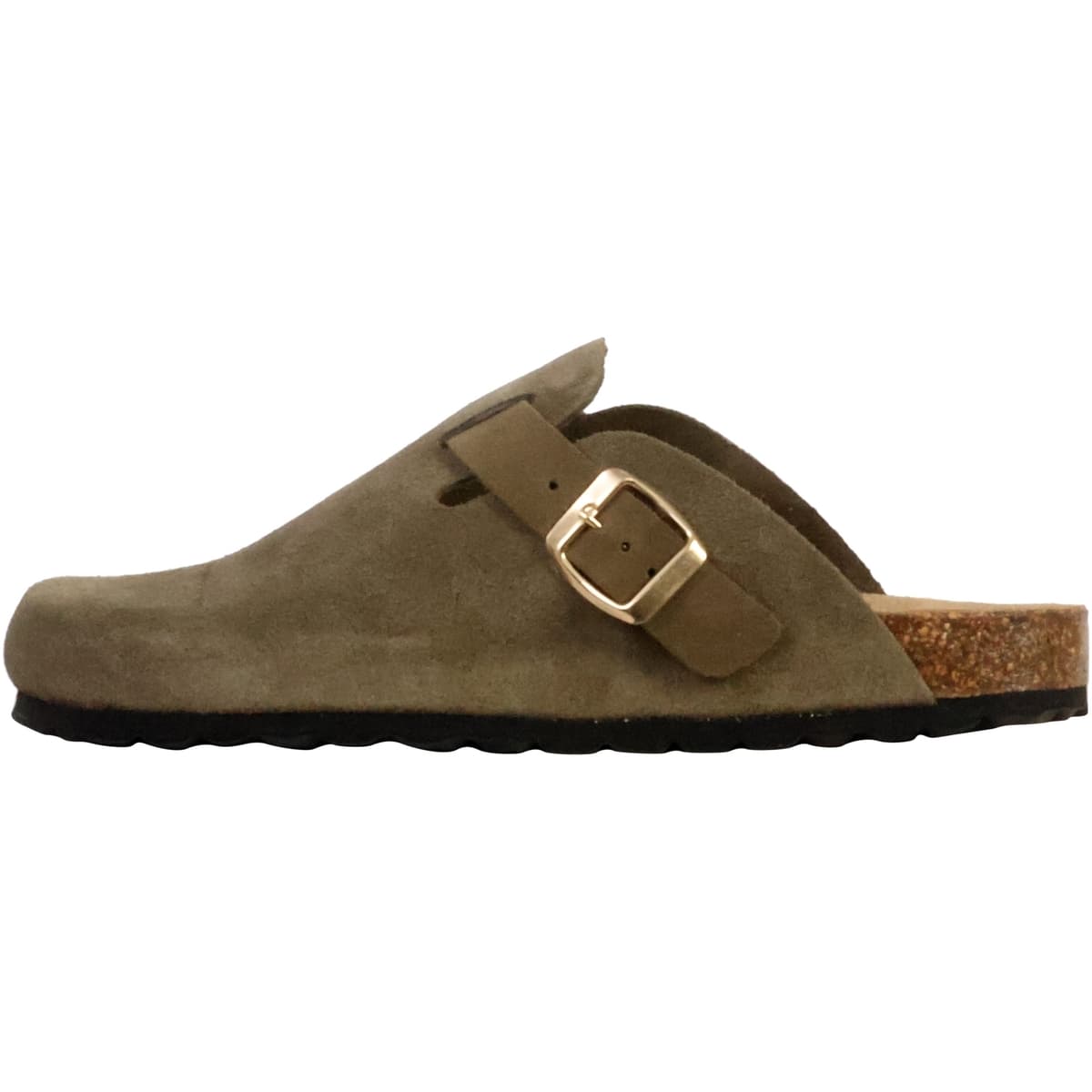 Women's Mules The Divine Factory Khaki