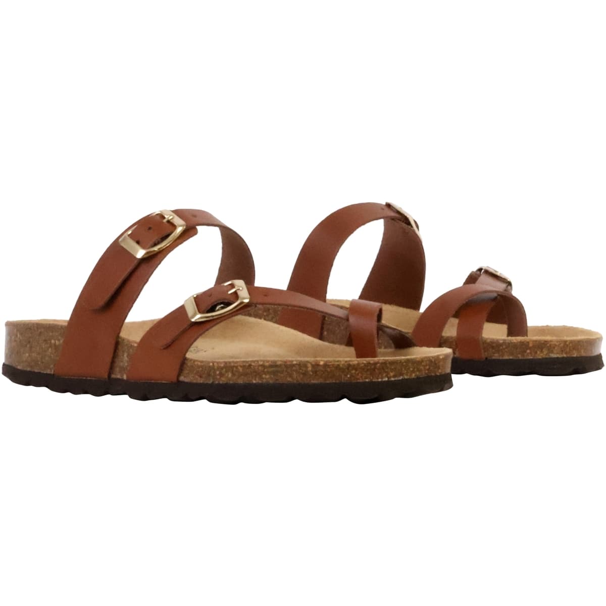 Women's Mules The Divine Factory Brown