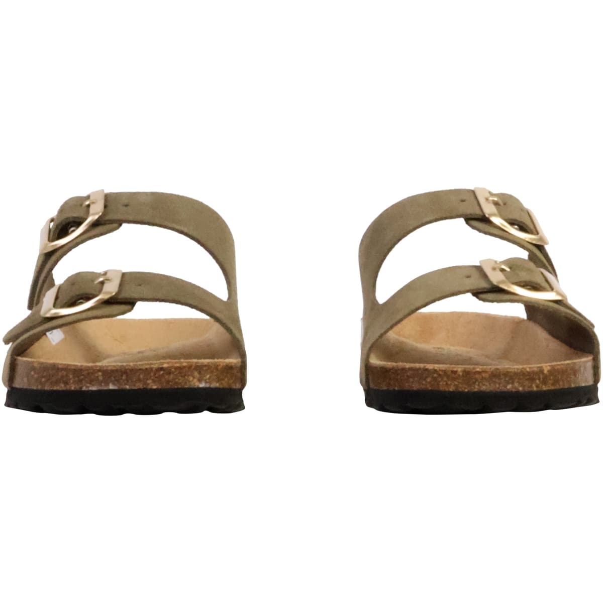 Women's Mules The Divine Factory Khaki