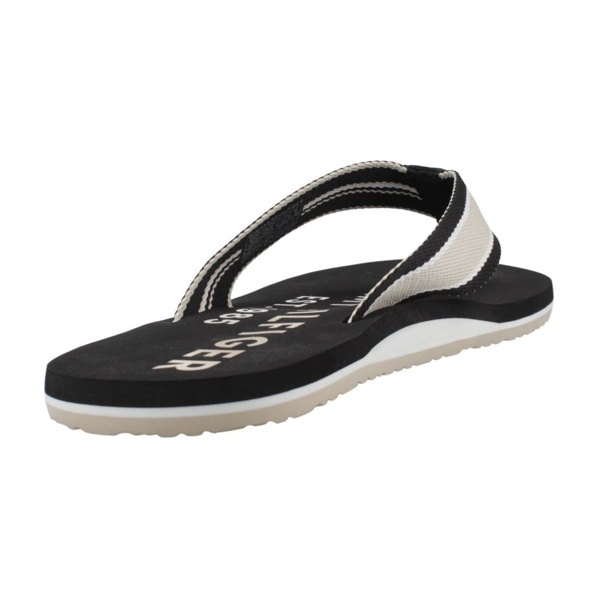 Men's Flip Flops Tommy Hilfiger Black