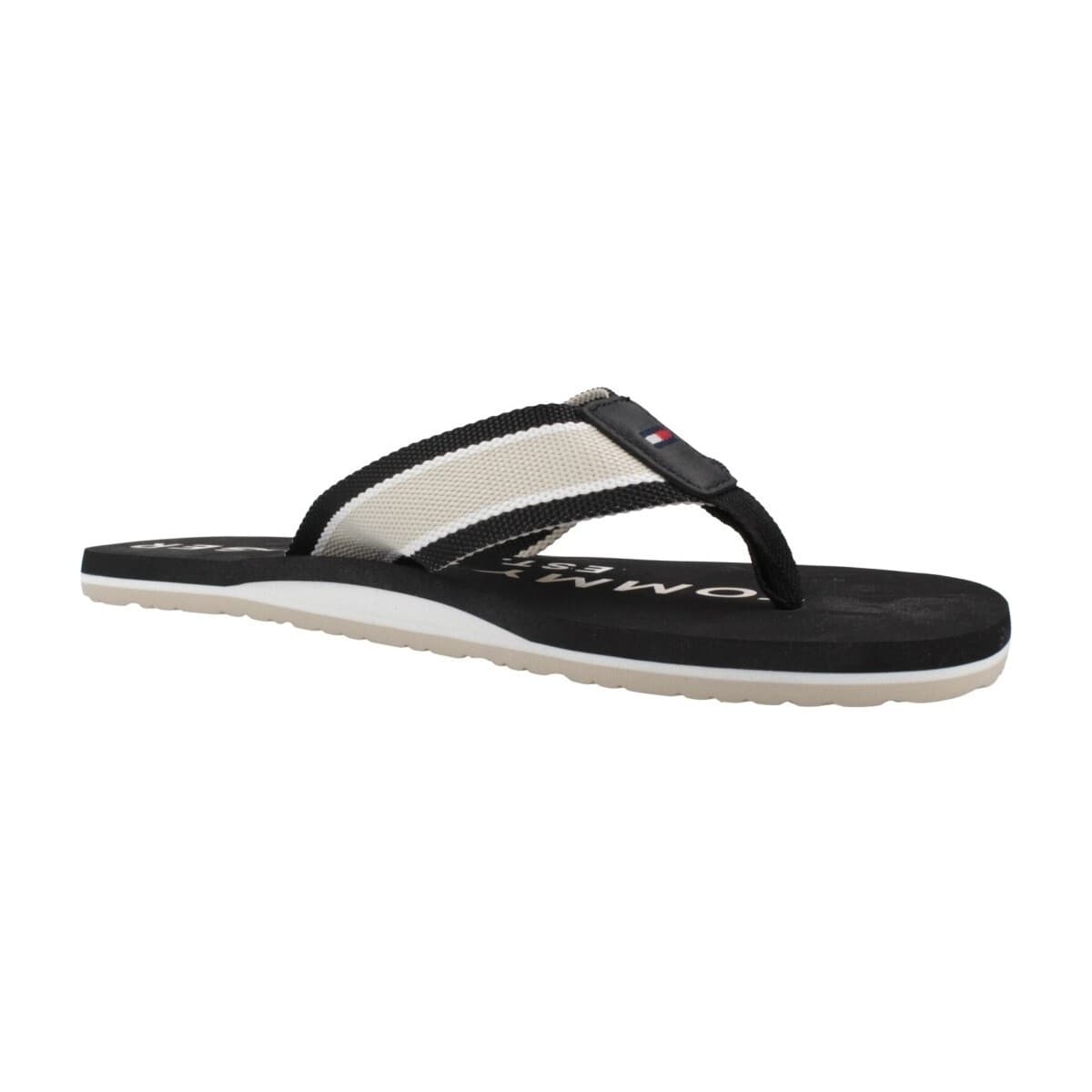 Men's Flip Flops Tommy Hilfiger Black