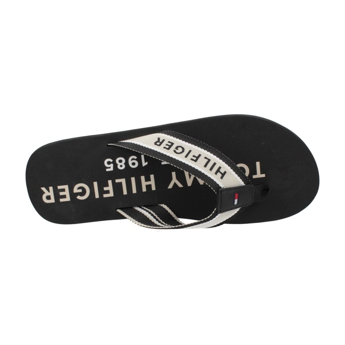 Men's Flip Flops Tommy Hilfiger Black