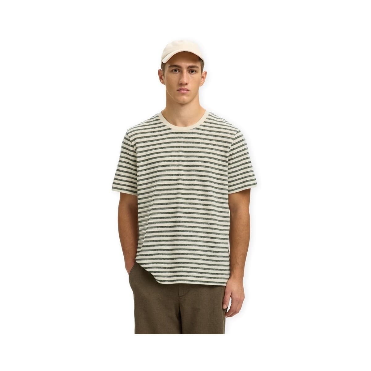 Men's T-Shirts Selected Green