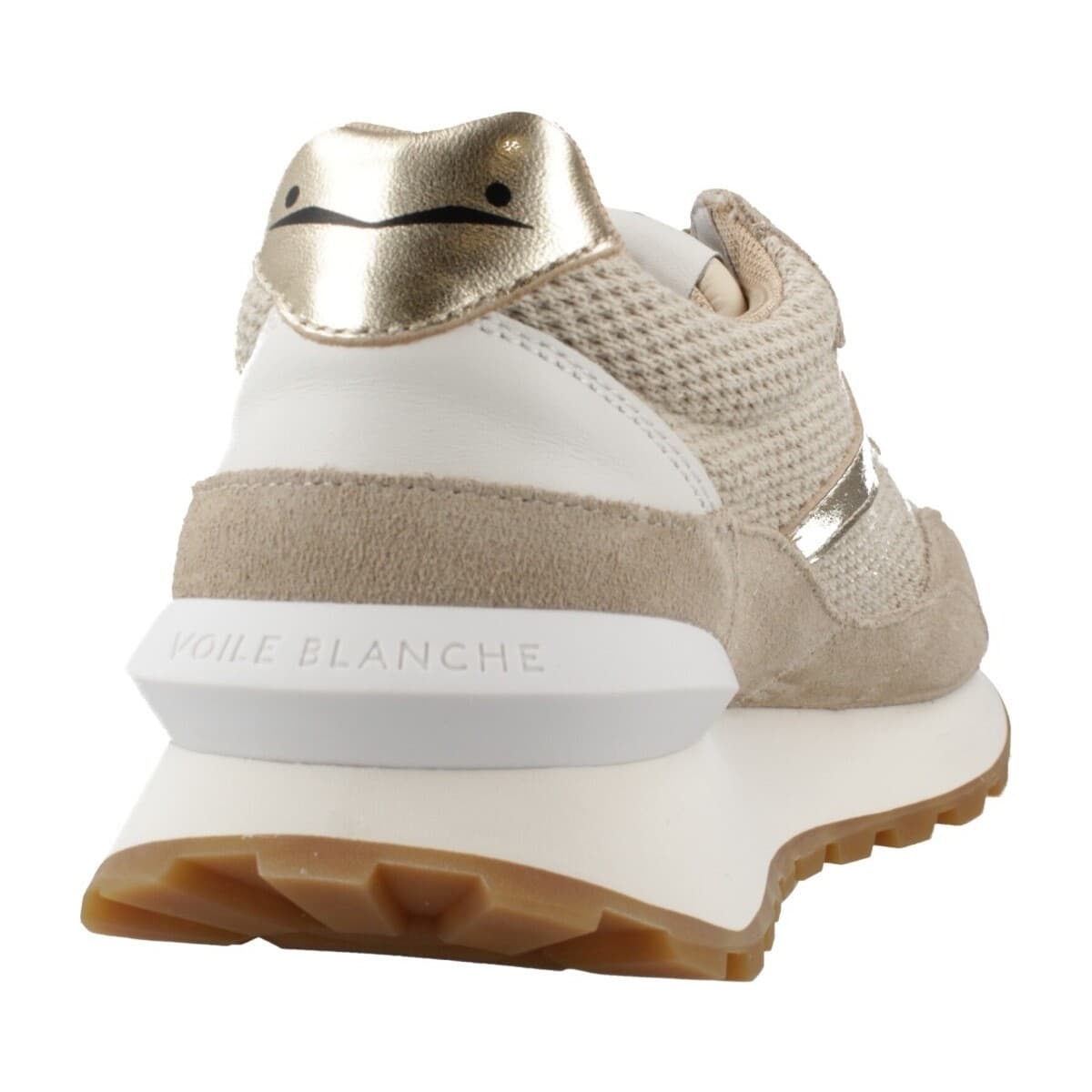 Women's Sneakers Voile Blanche Beige