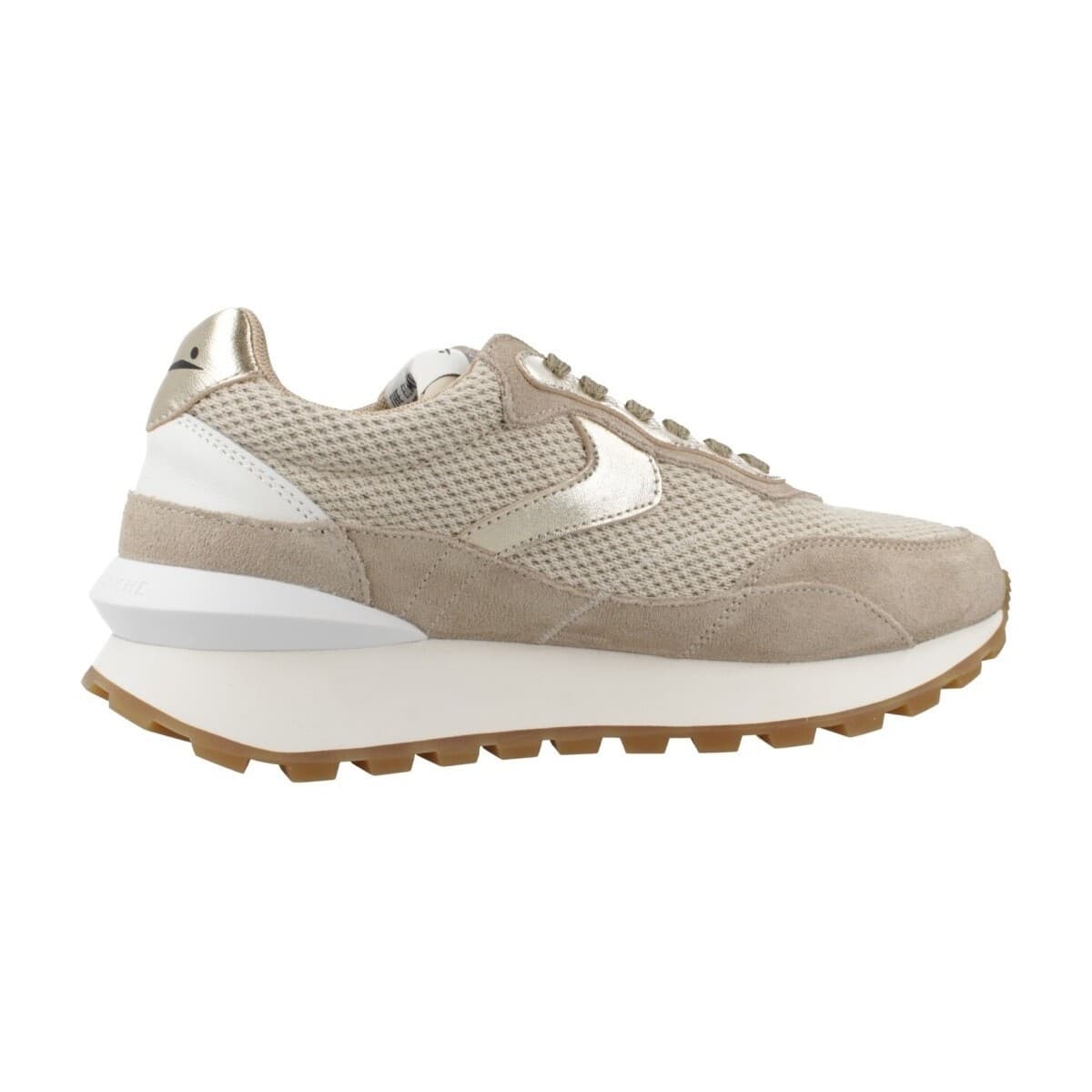 Women's Sneakers Voile Blanche Beige