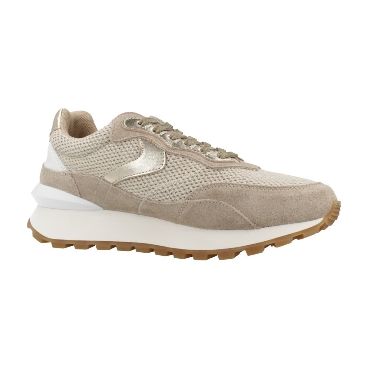 Women's Sneakers Voile Blanche Beige